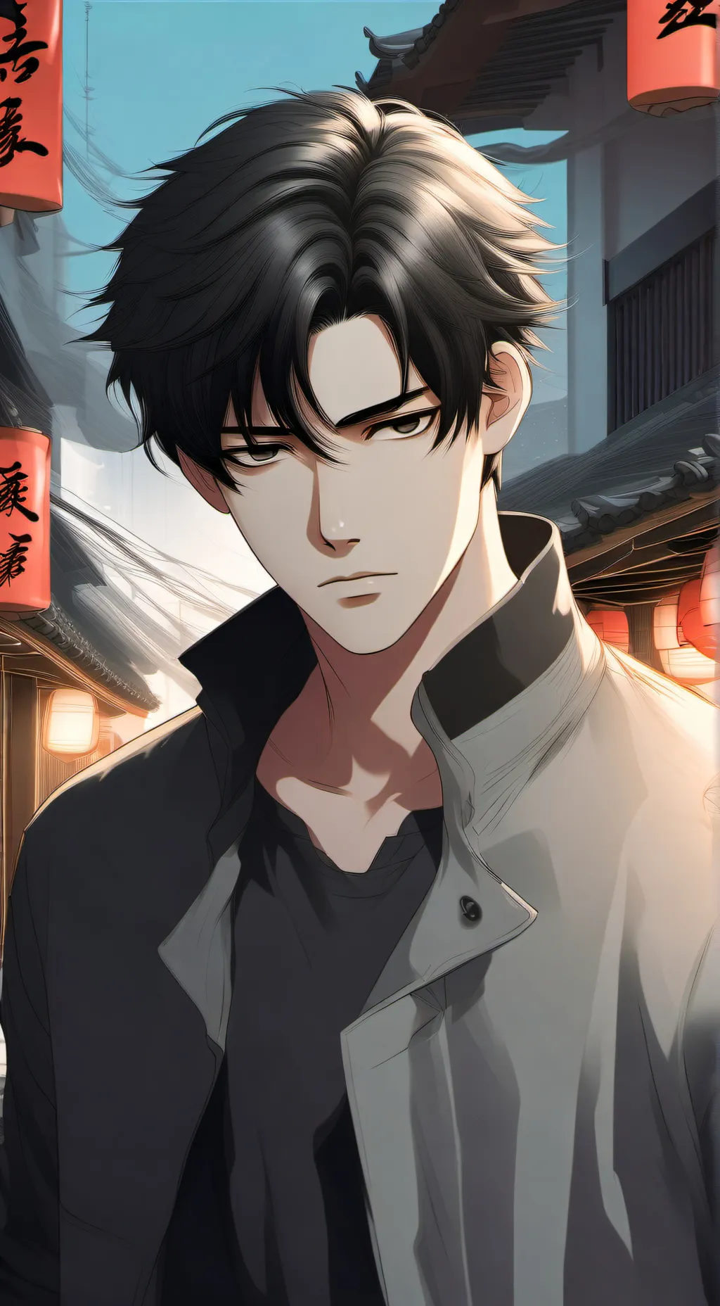 ai character: Luke background