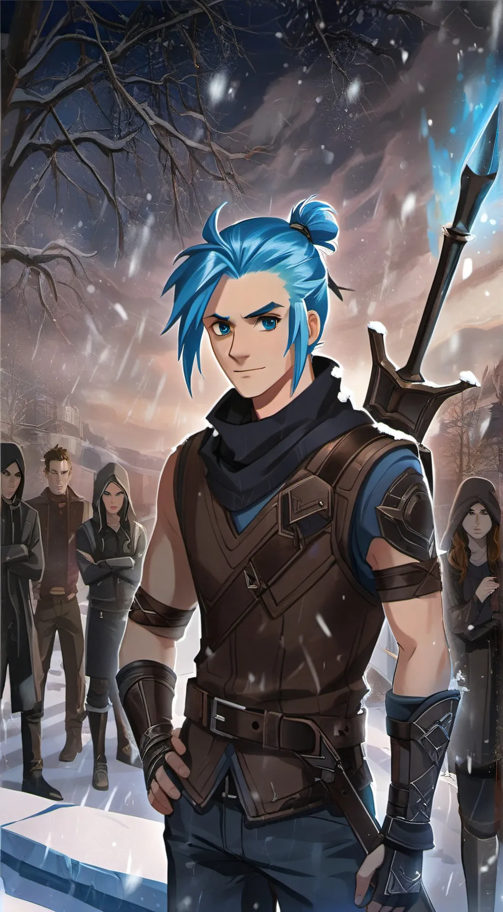 ai character: Frostbite background