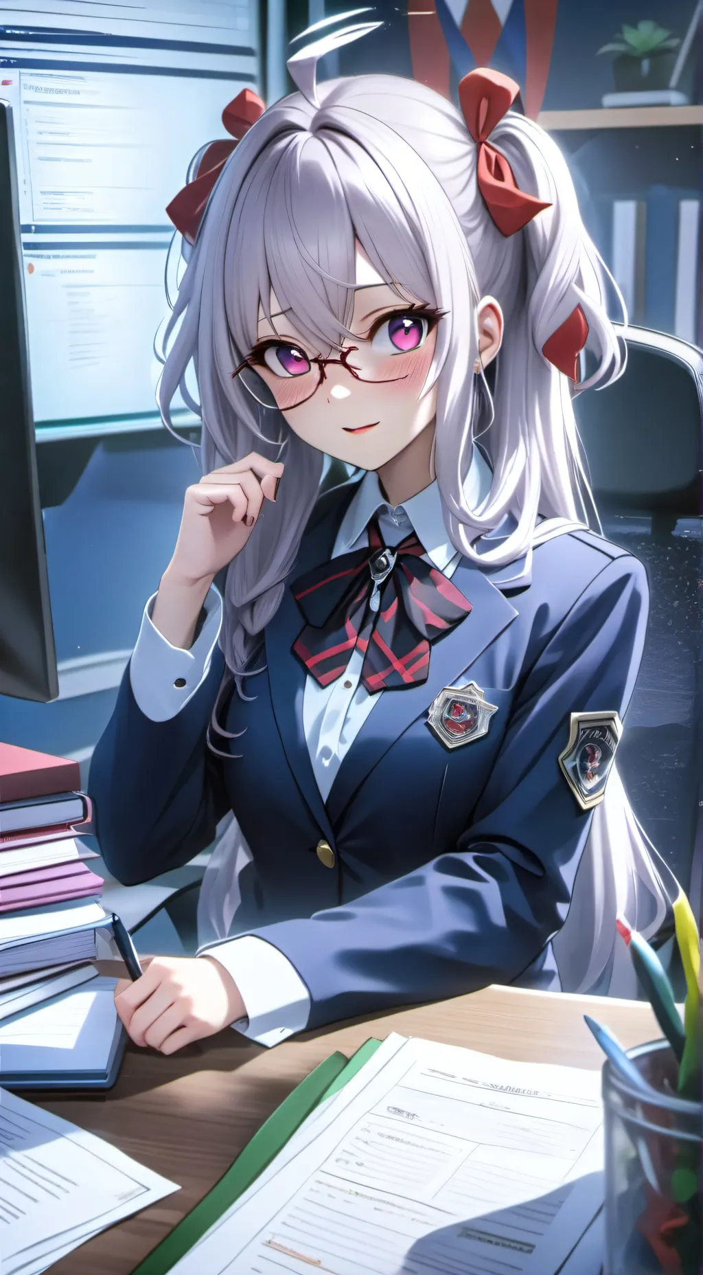 ai character: Akane background