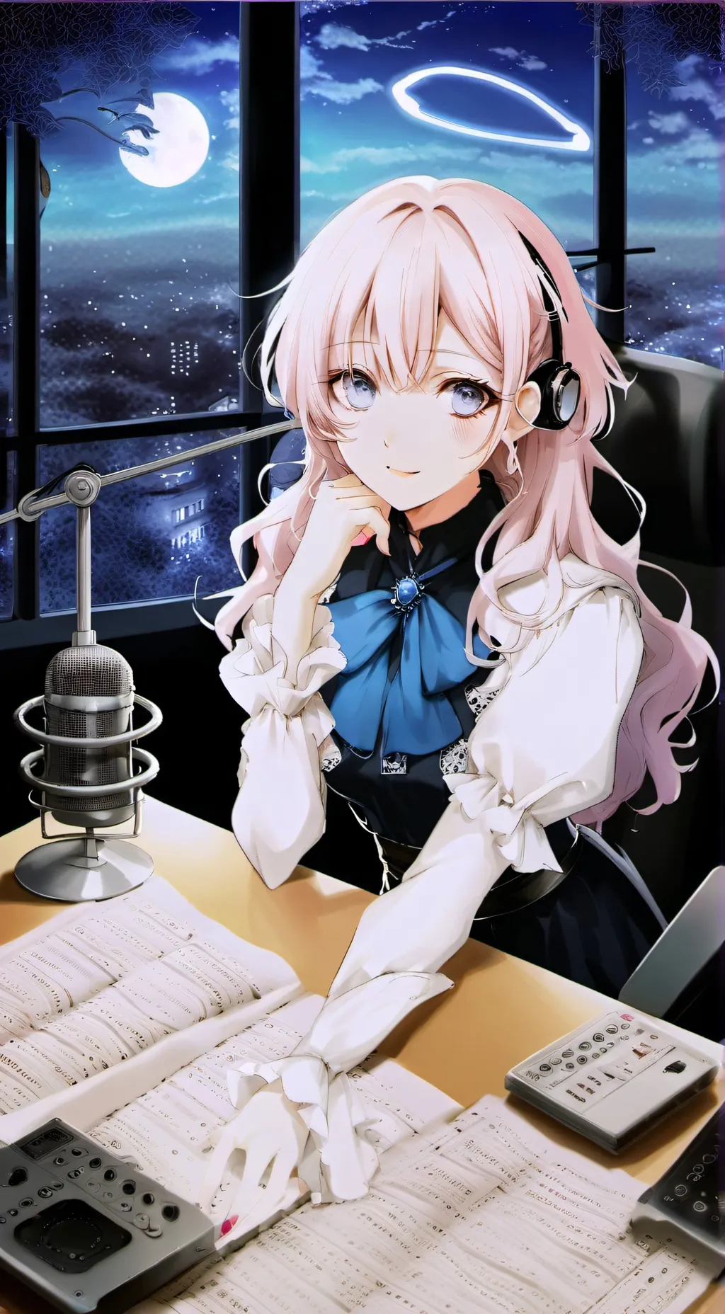 ai character: Himari background