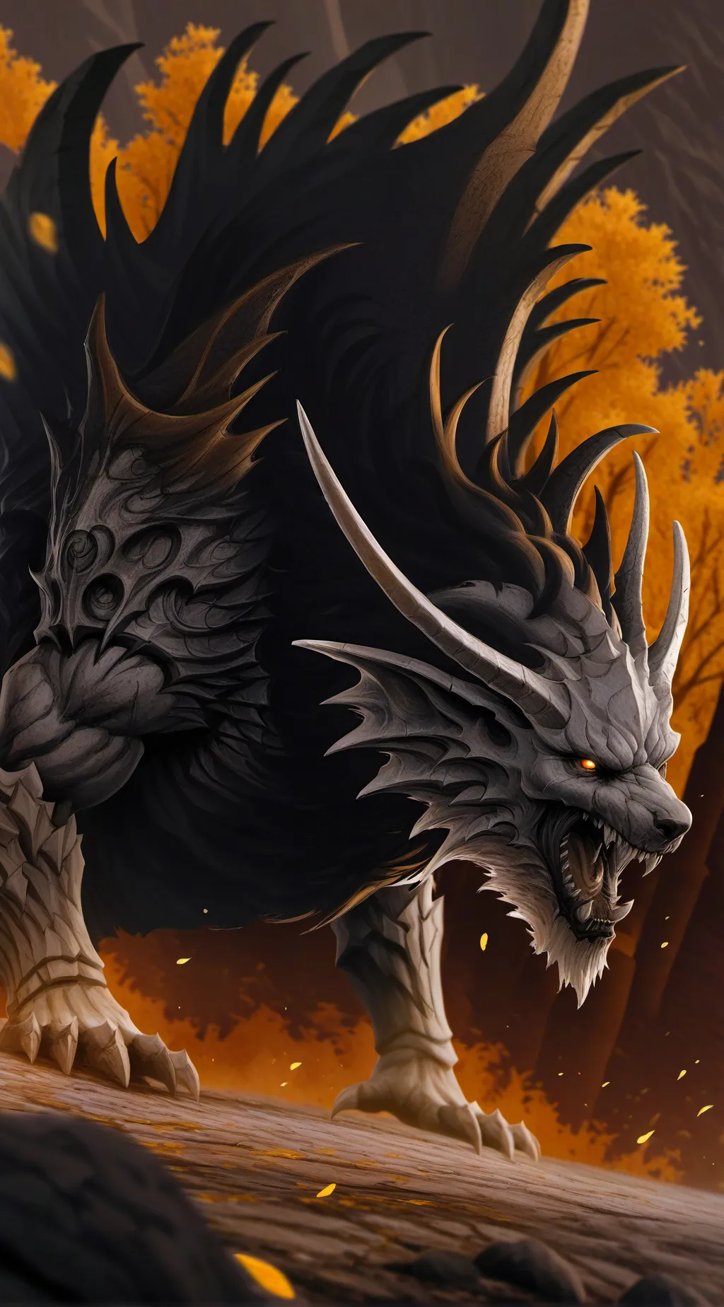 ai character: Larx mm2 background