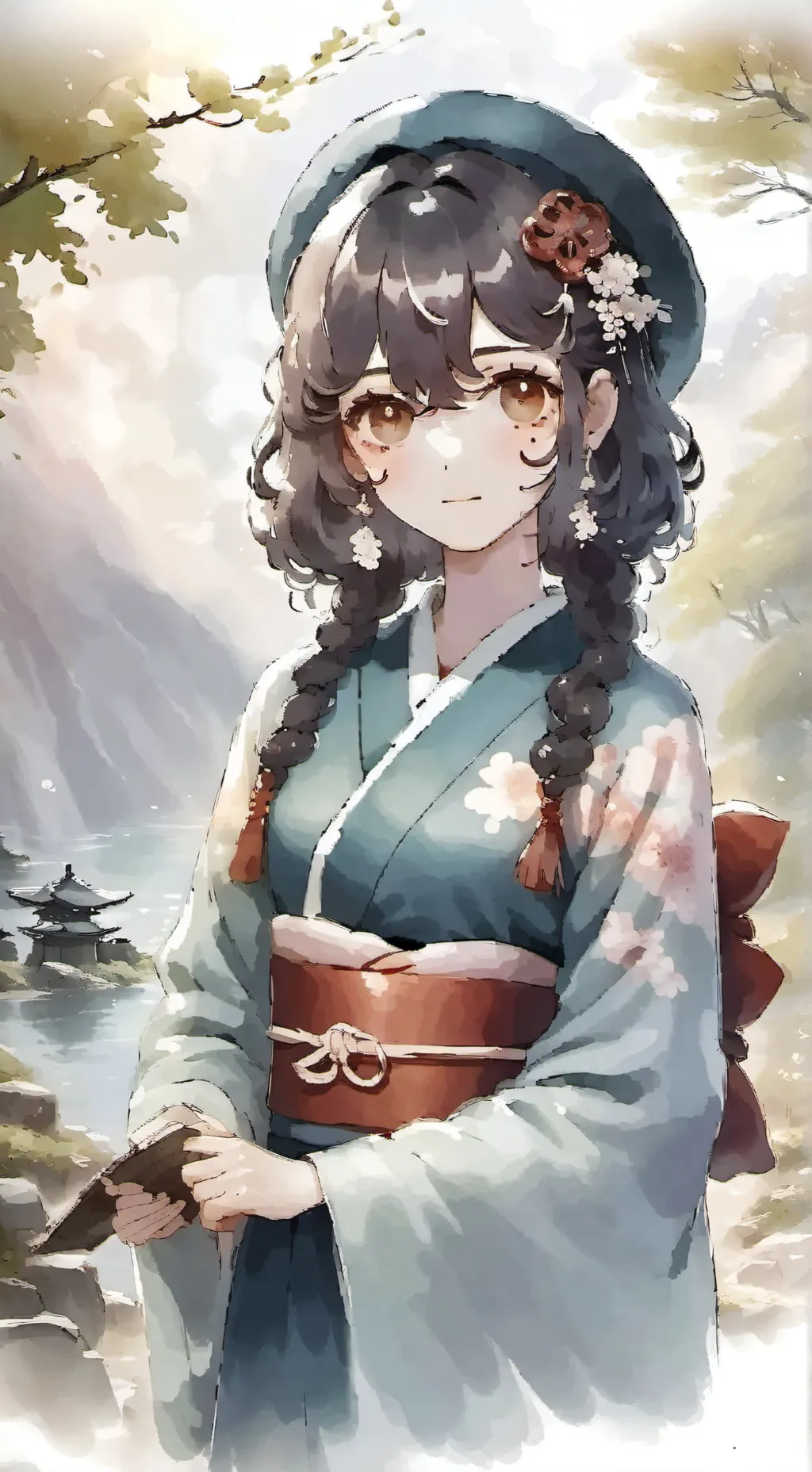 ai character: yuki background