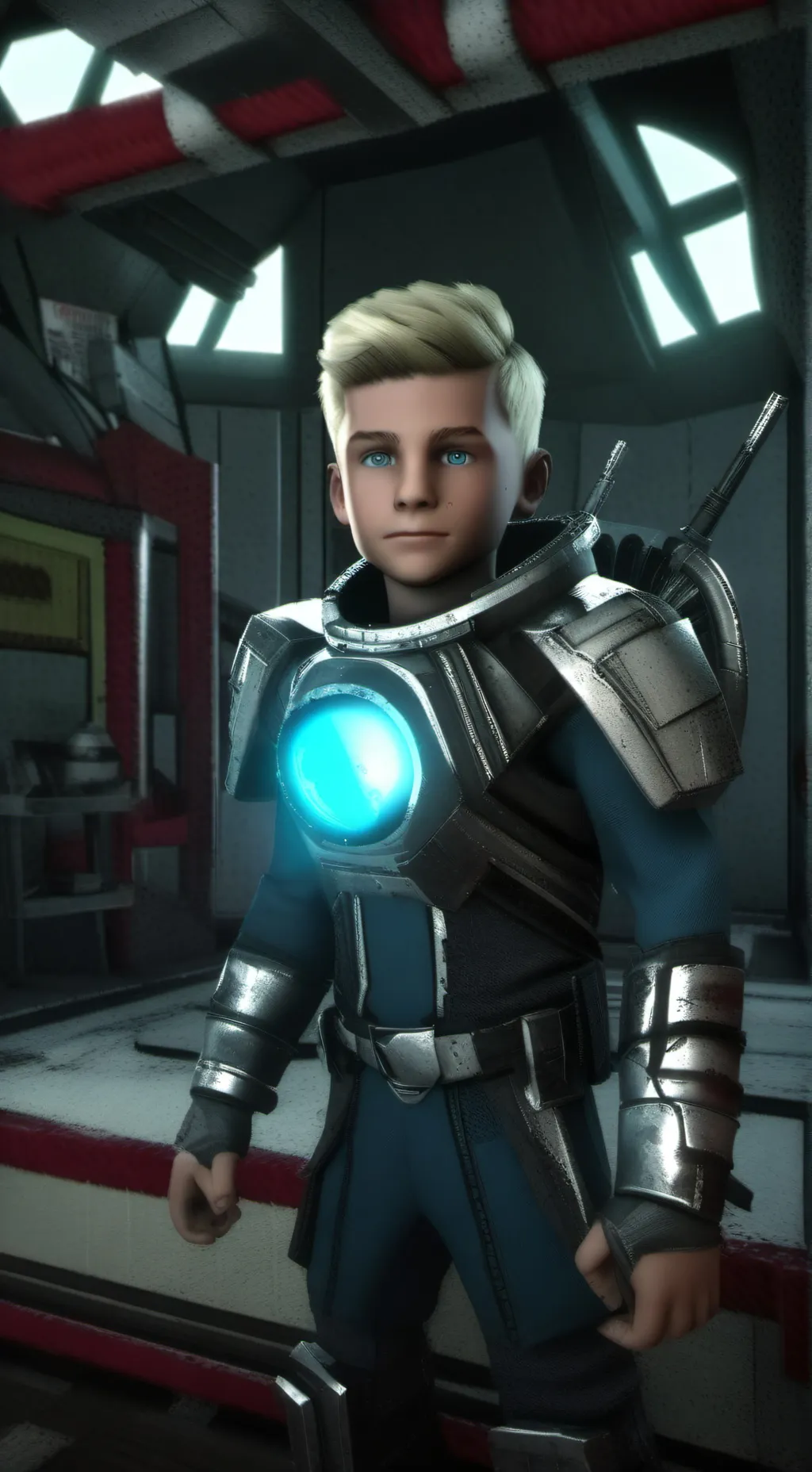 ai character: Aaron background