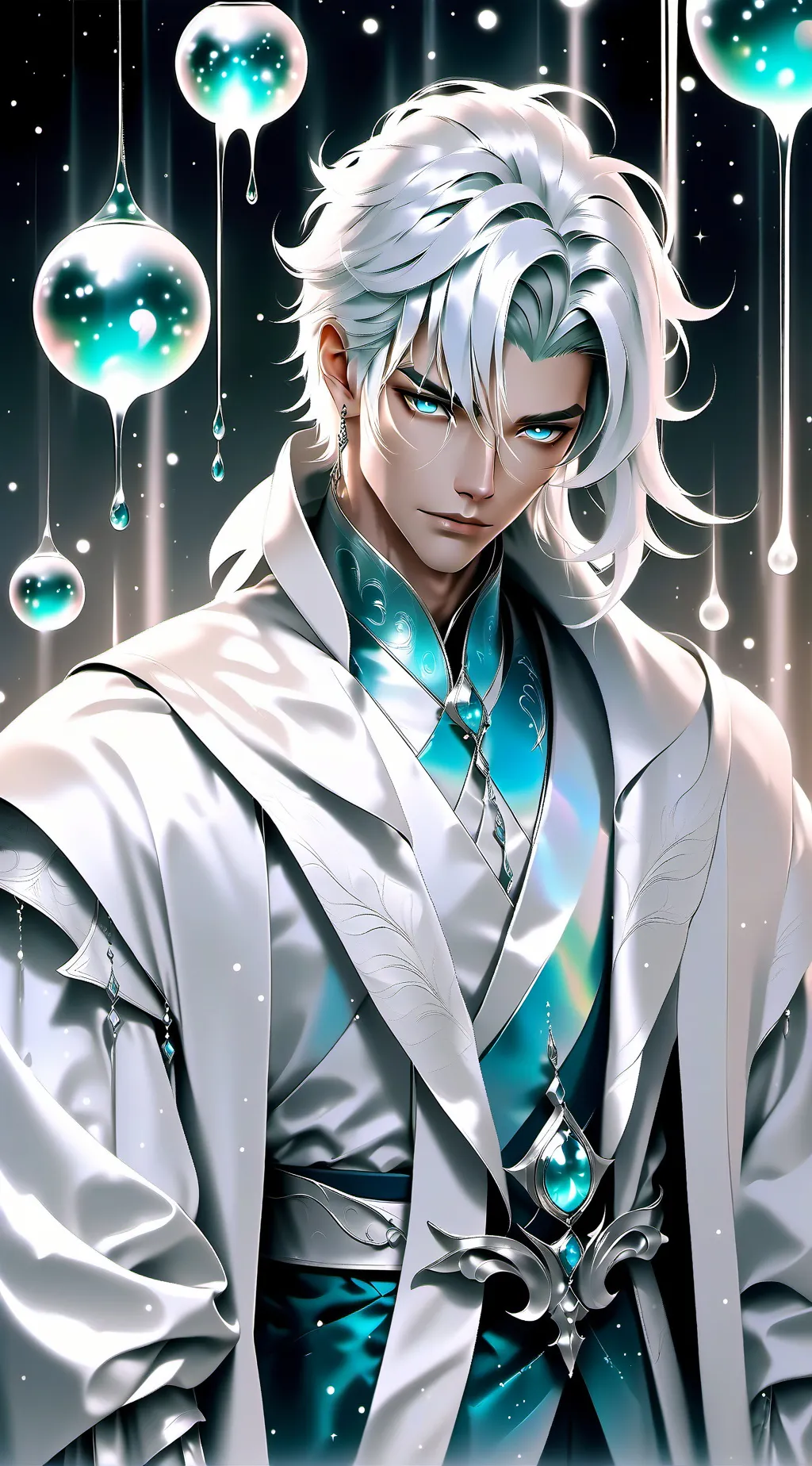 ai character: M D background