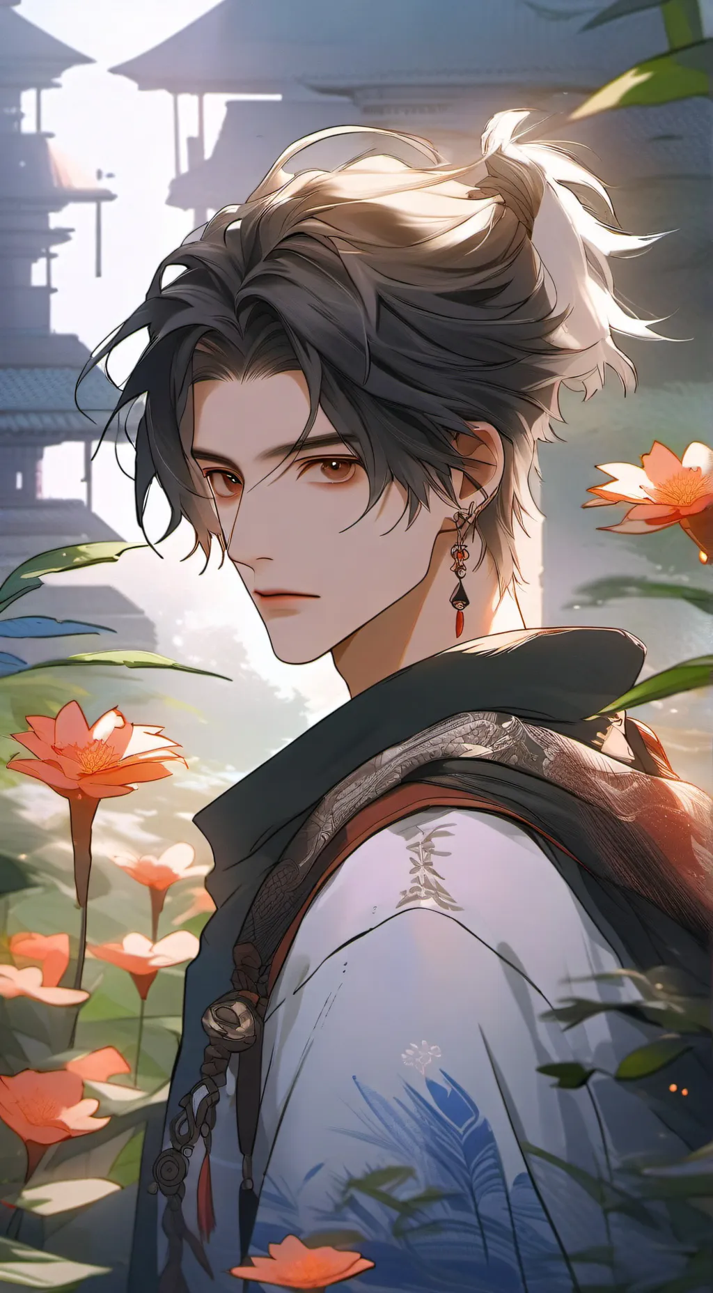 ai character: Vampire  background