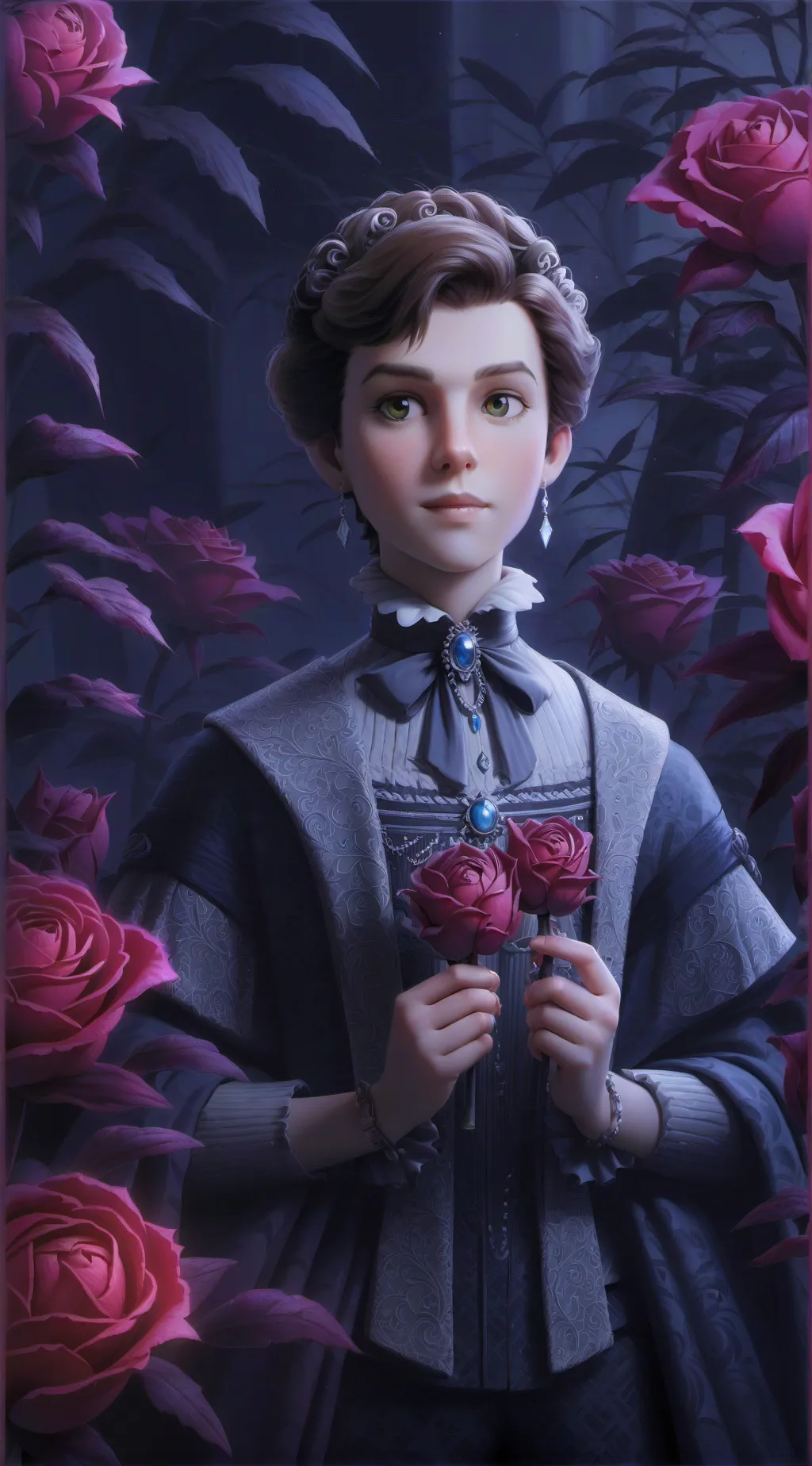 ai character: ms ava background