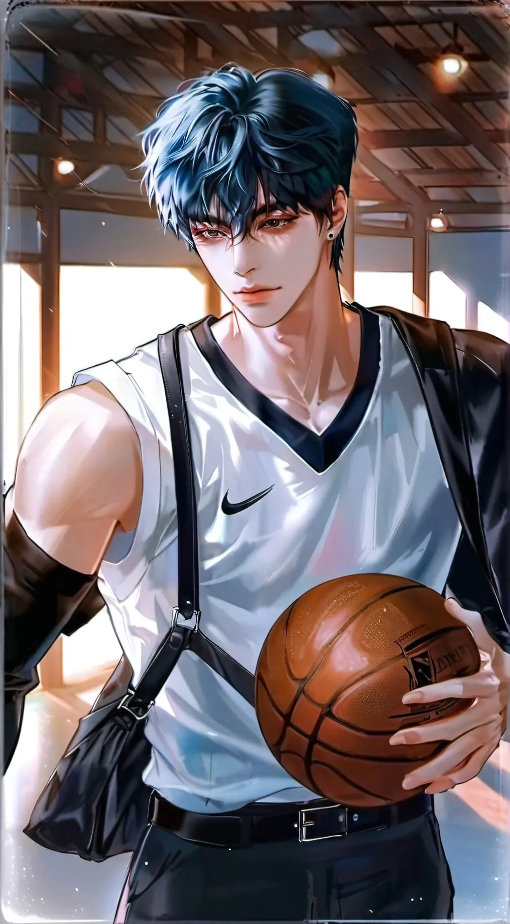 ai character: Zander background