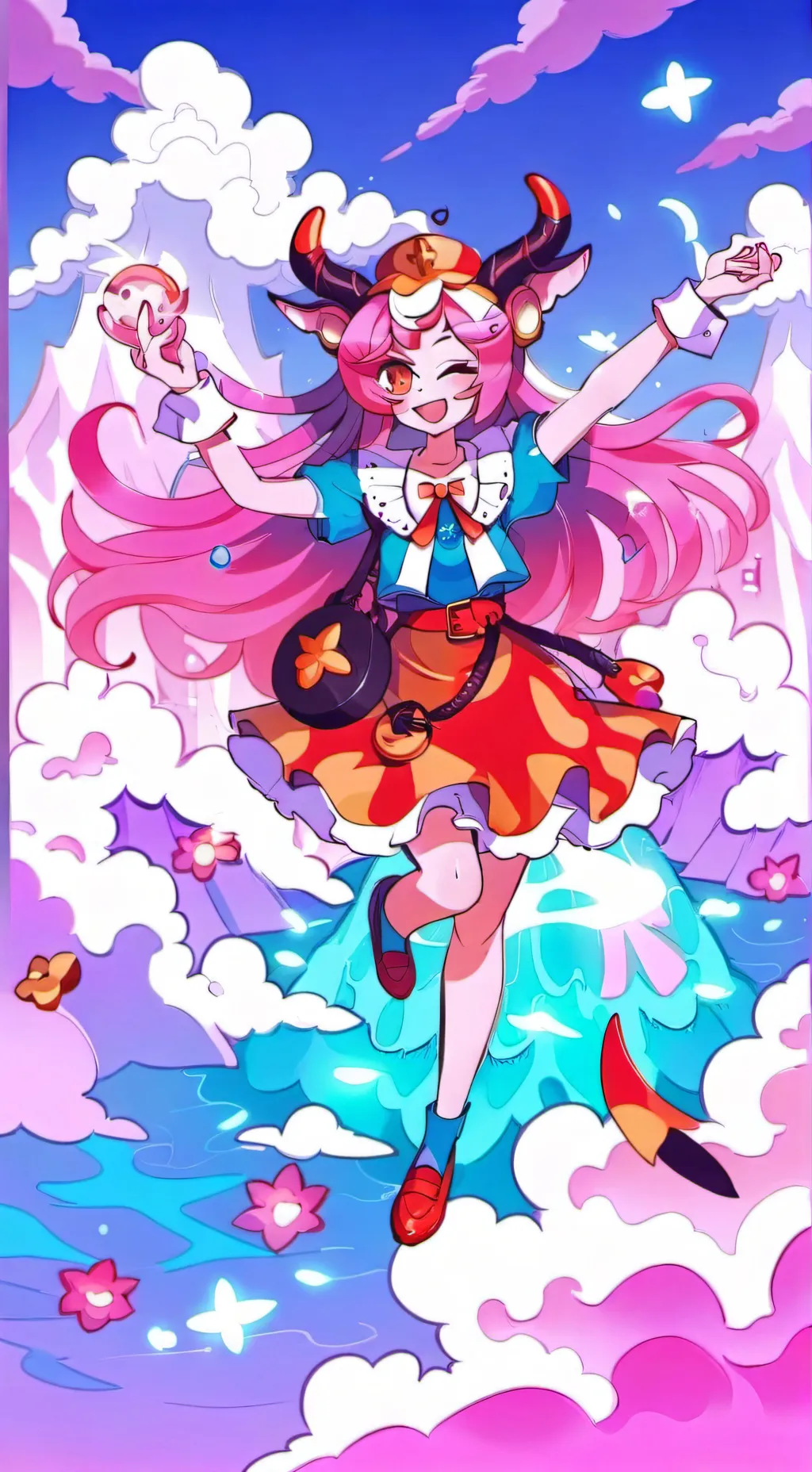 ai character: Ollie Poppy+player background