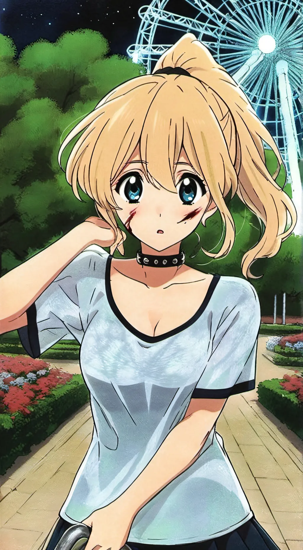 ai character: Gruesome Park background