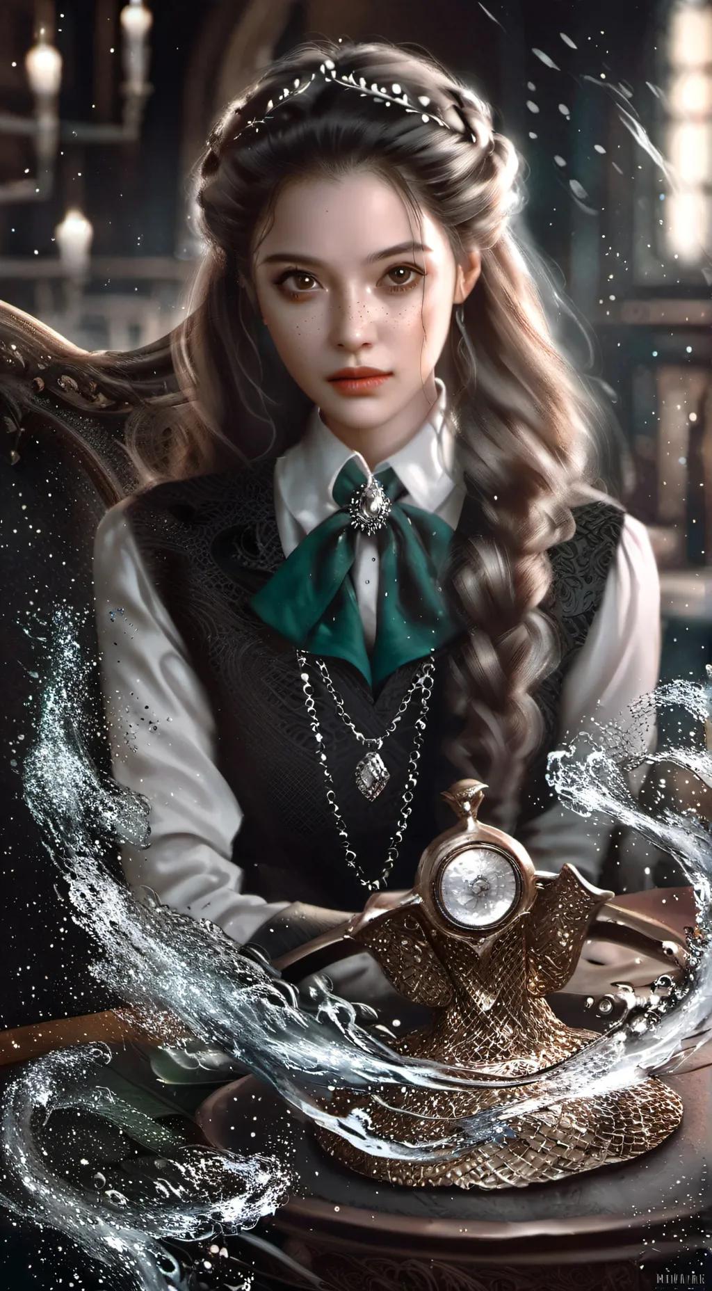 ai character: harry potter background