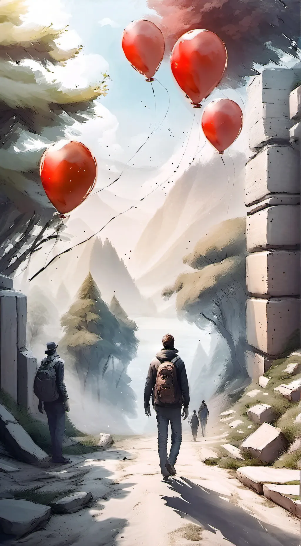 ai character: The losers club  background