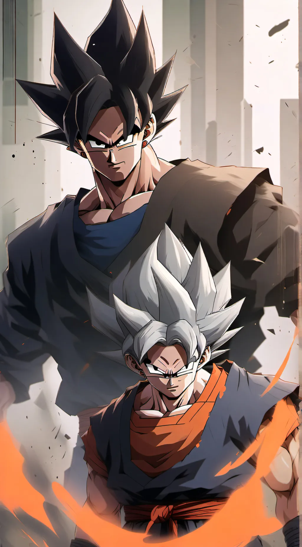 ai character: goku background