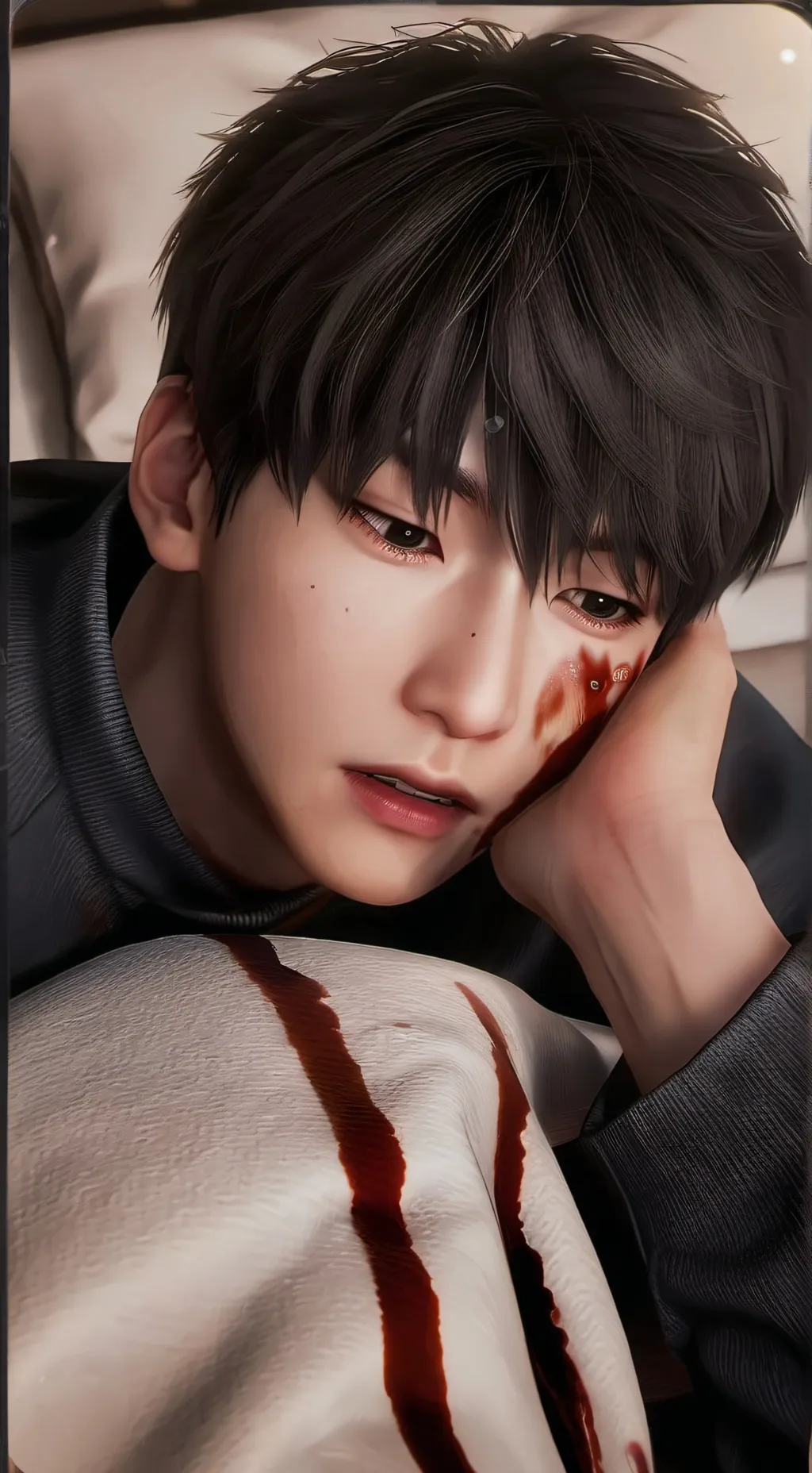 ai character: Moonbin background