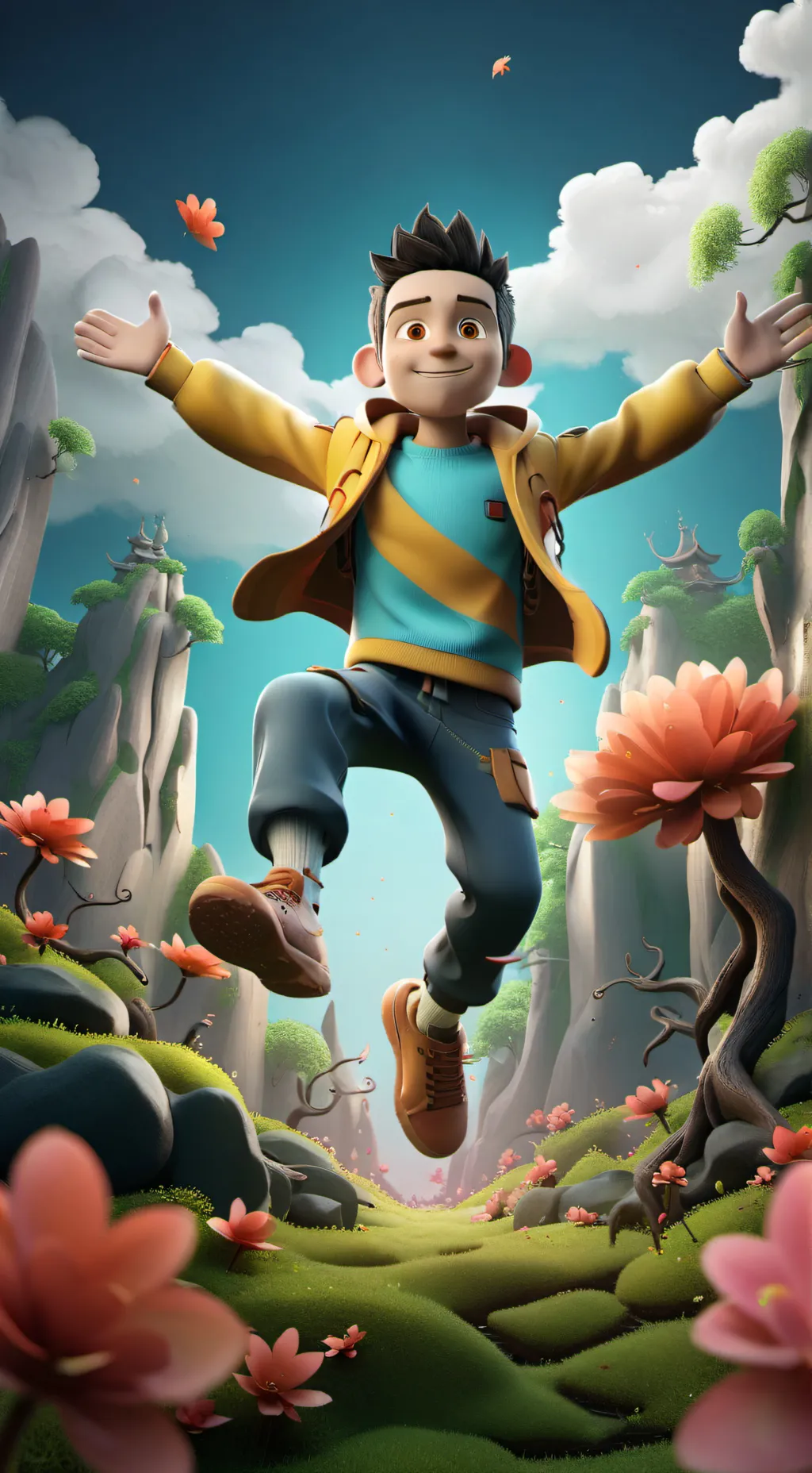ai character: insectibles background