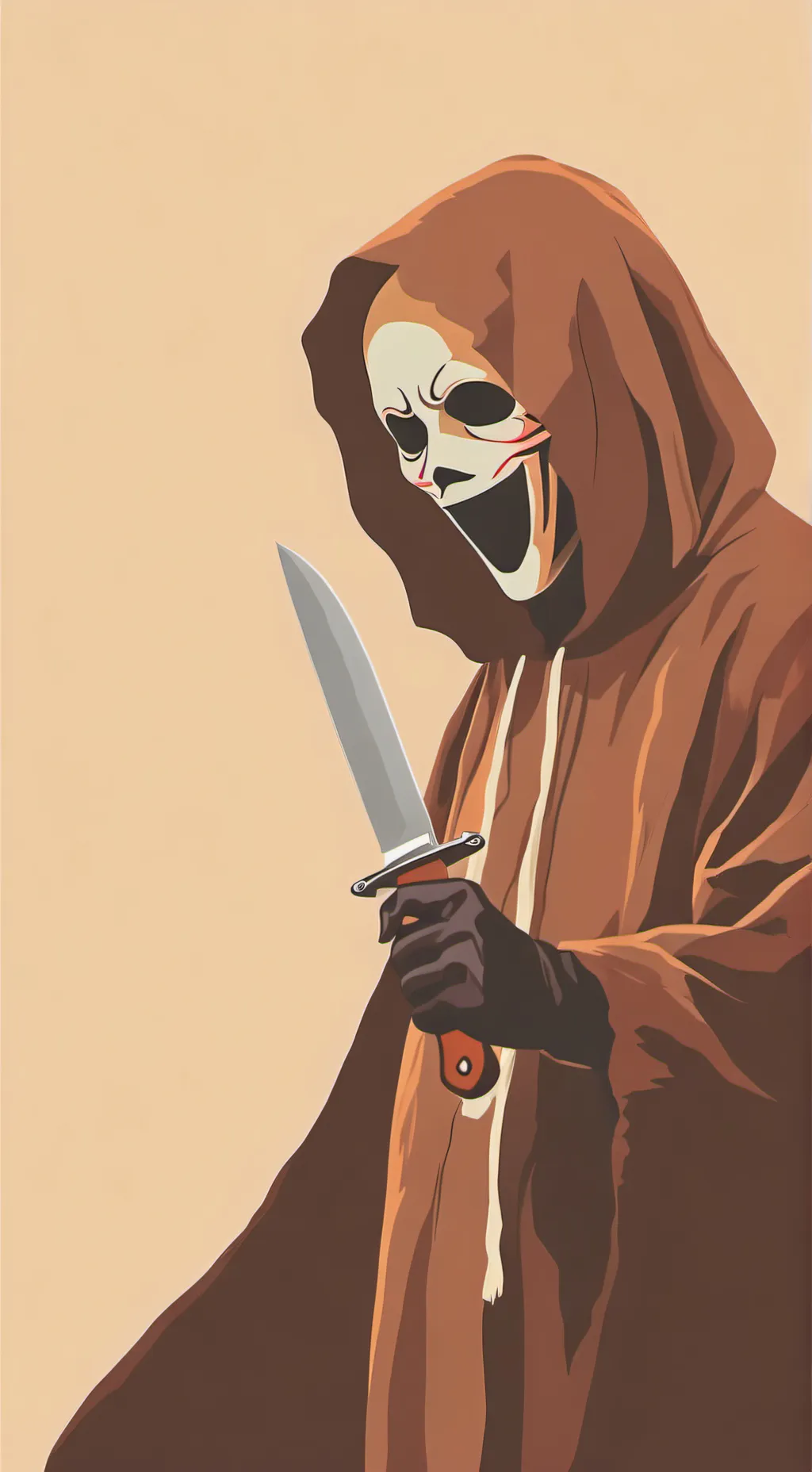 ai character: Scream background