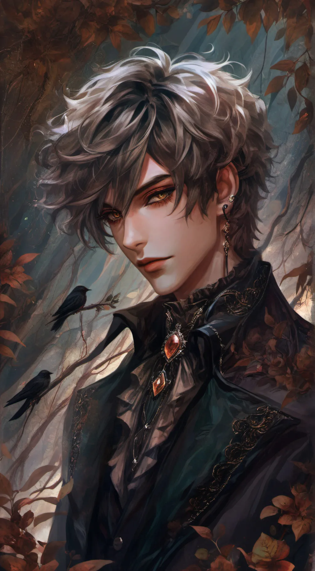 ai character: Felix  background
