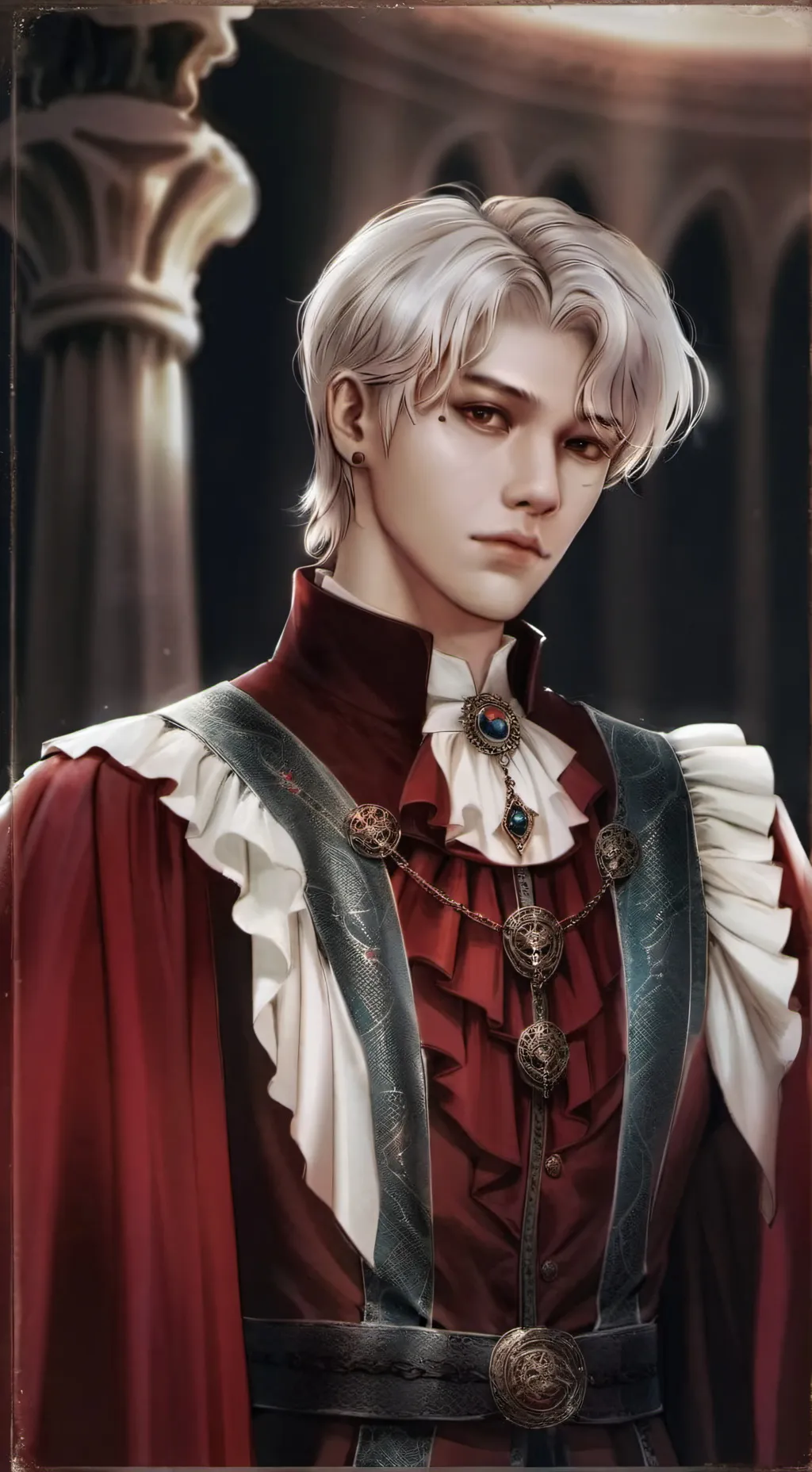 ai character: Felix  background