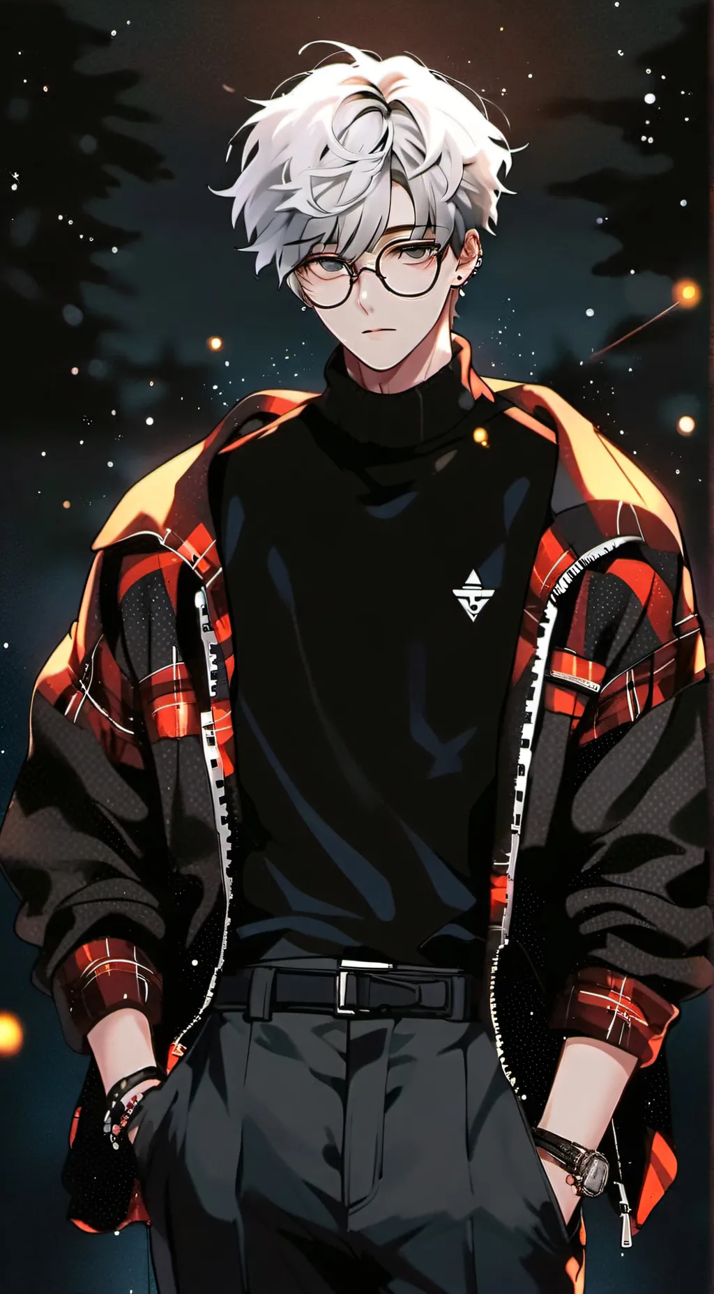 ai character: ♛┈⛧┈┈•༶vincent✨ background
