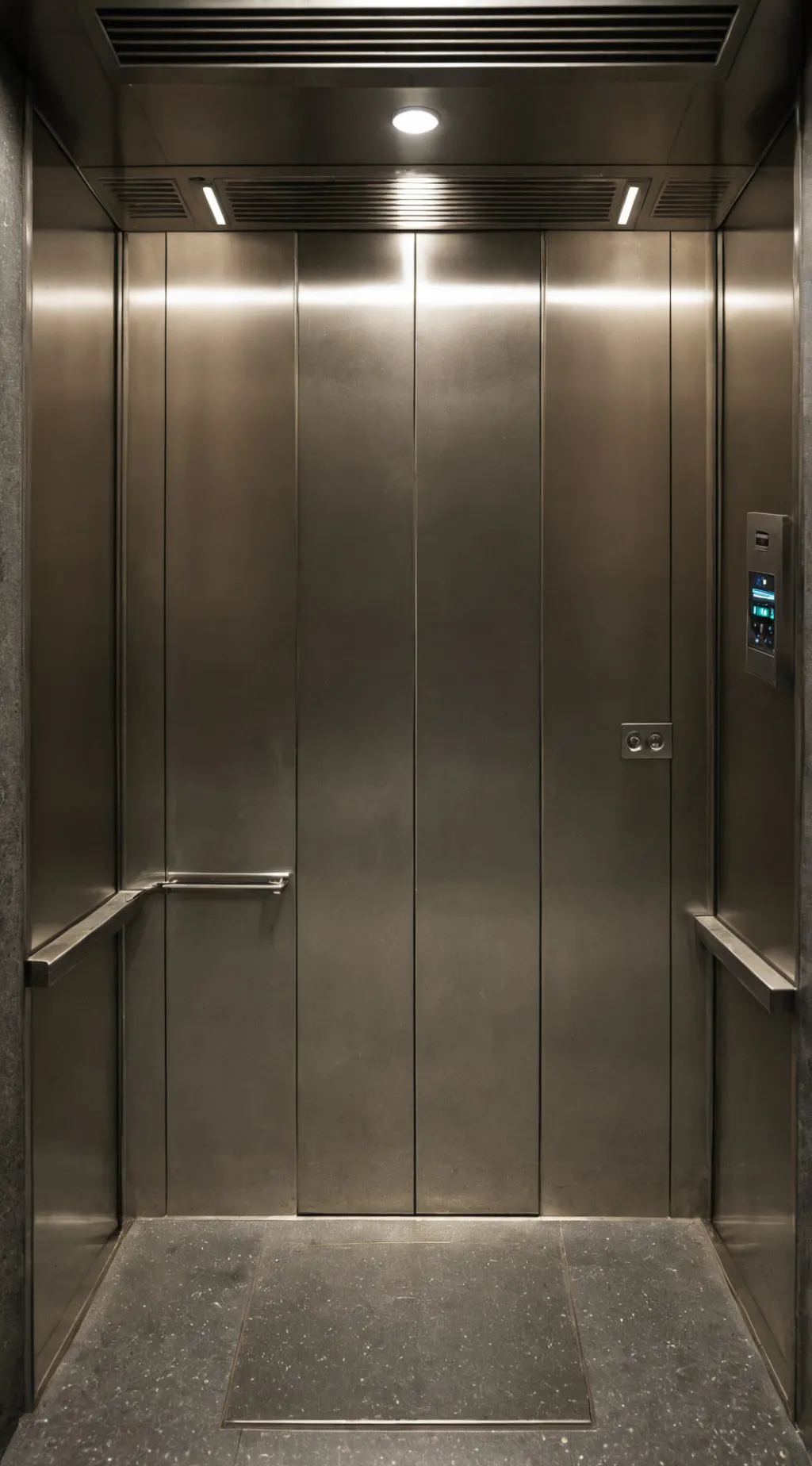 ai character: Pee elevator background