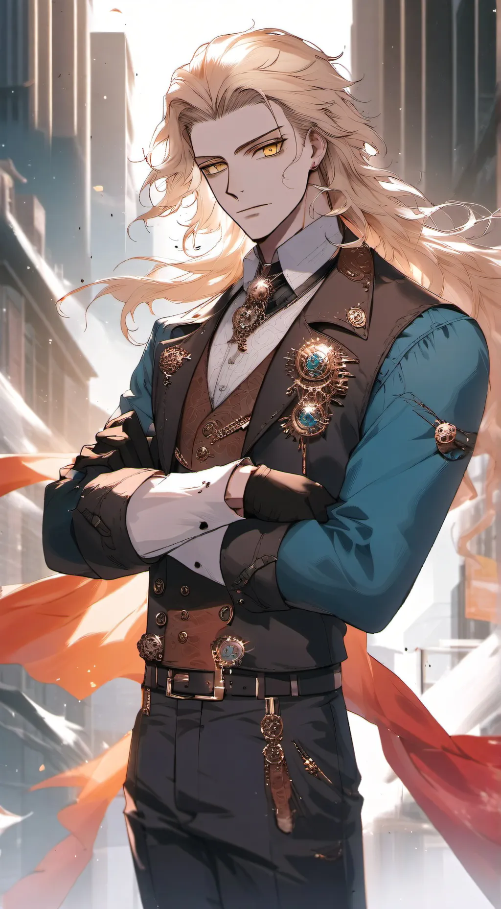 ai character: Arashi background
