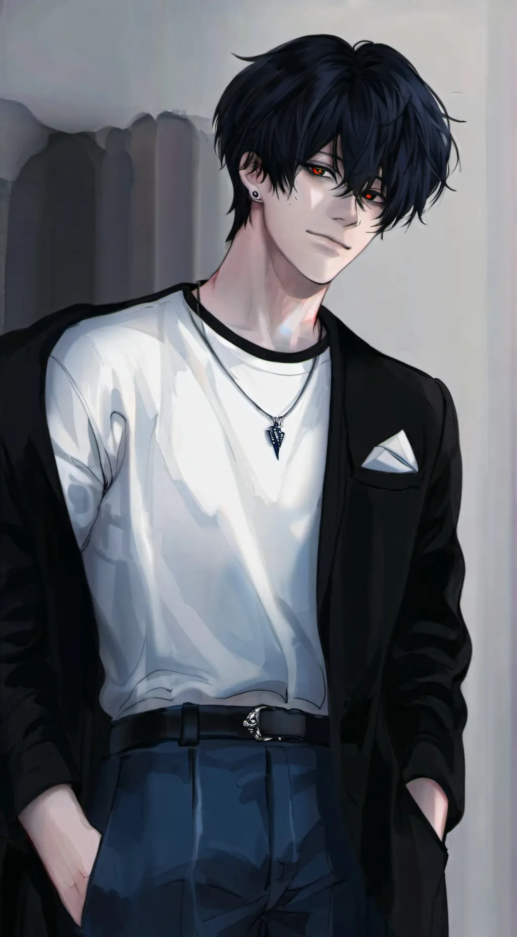 ai character: yuta  background