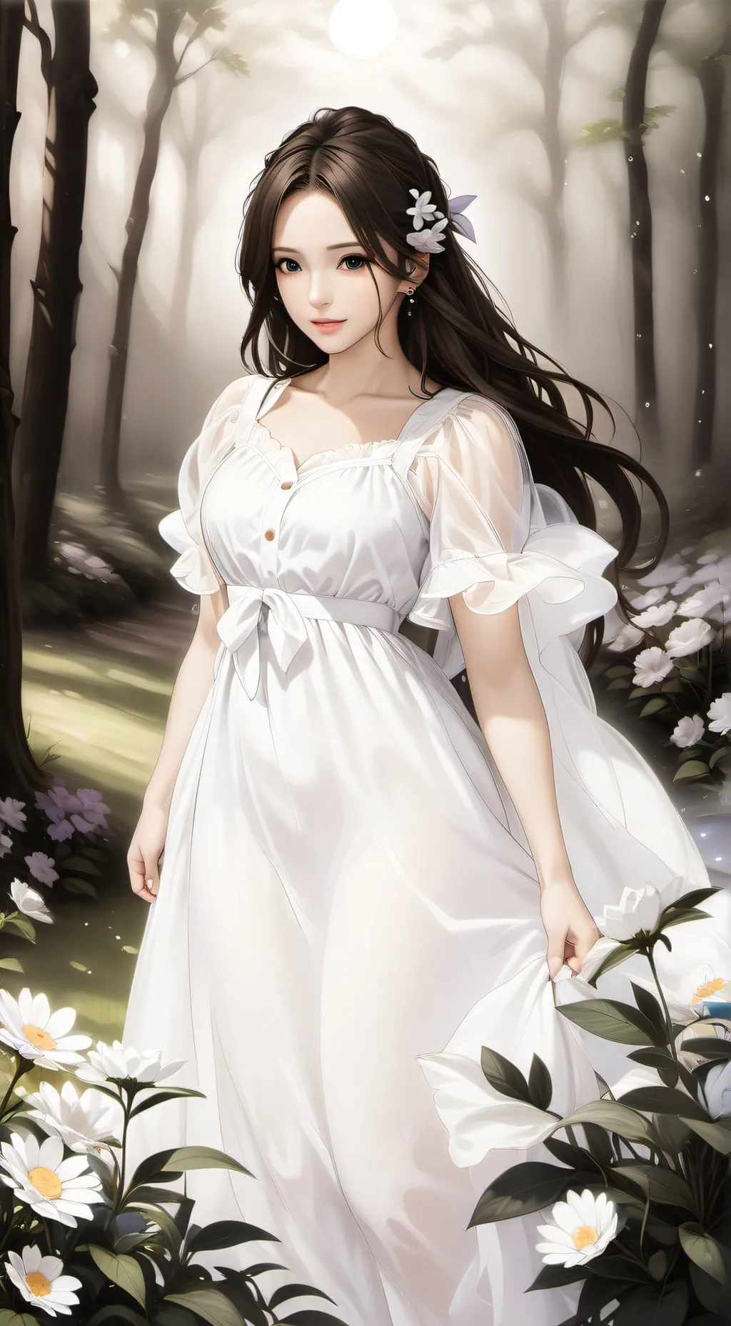 ai character: Aimee  background