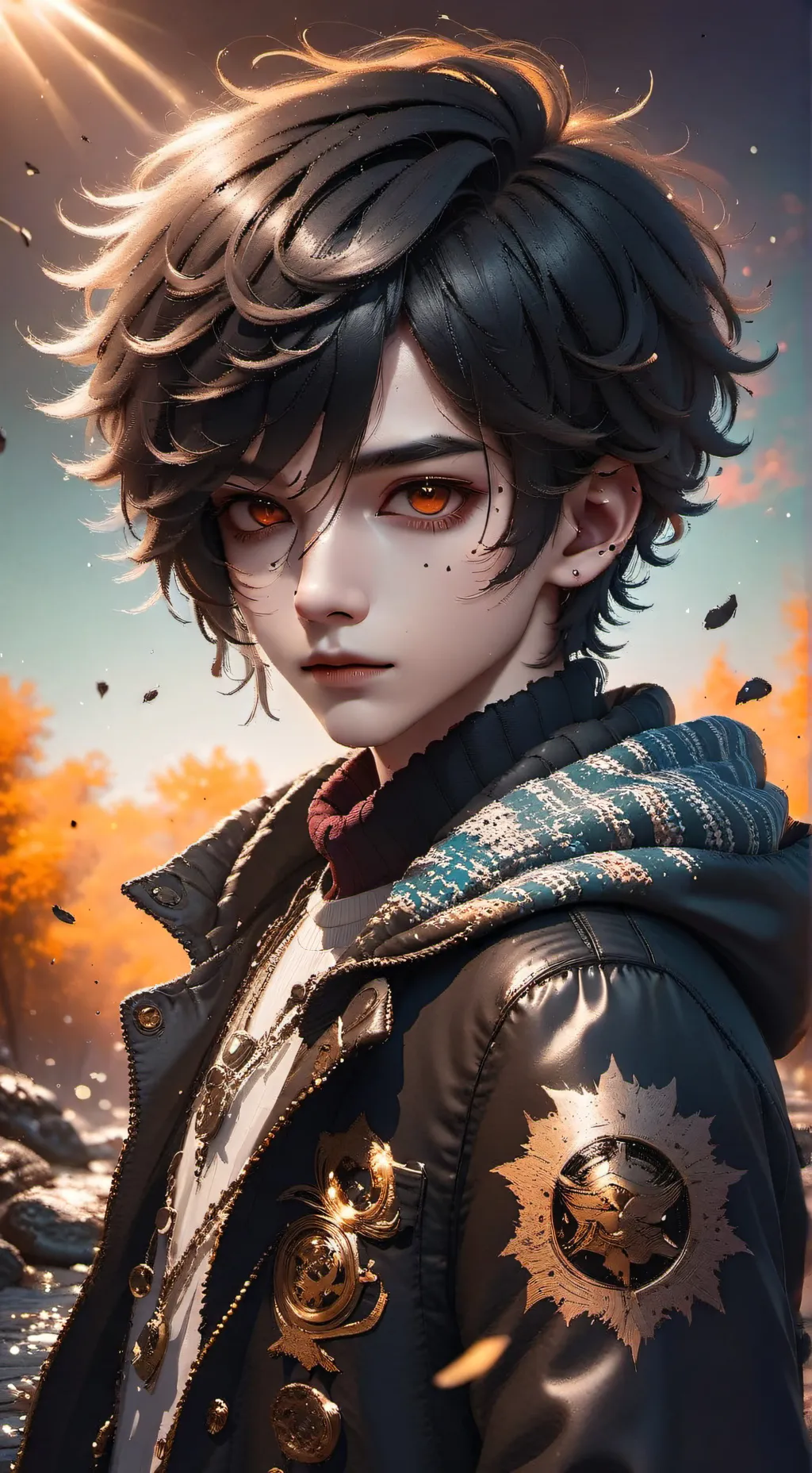 ai character: levi background
