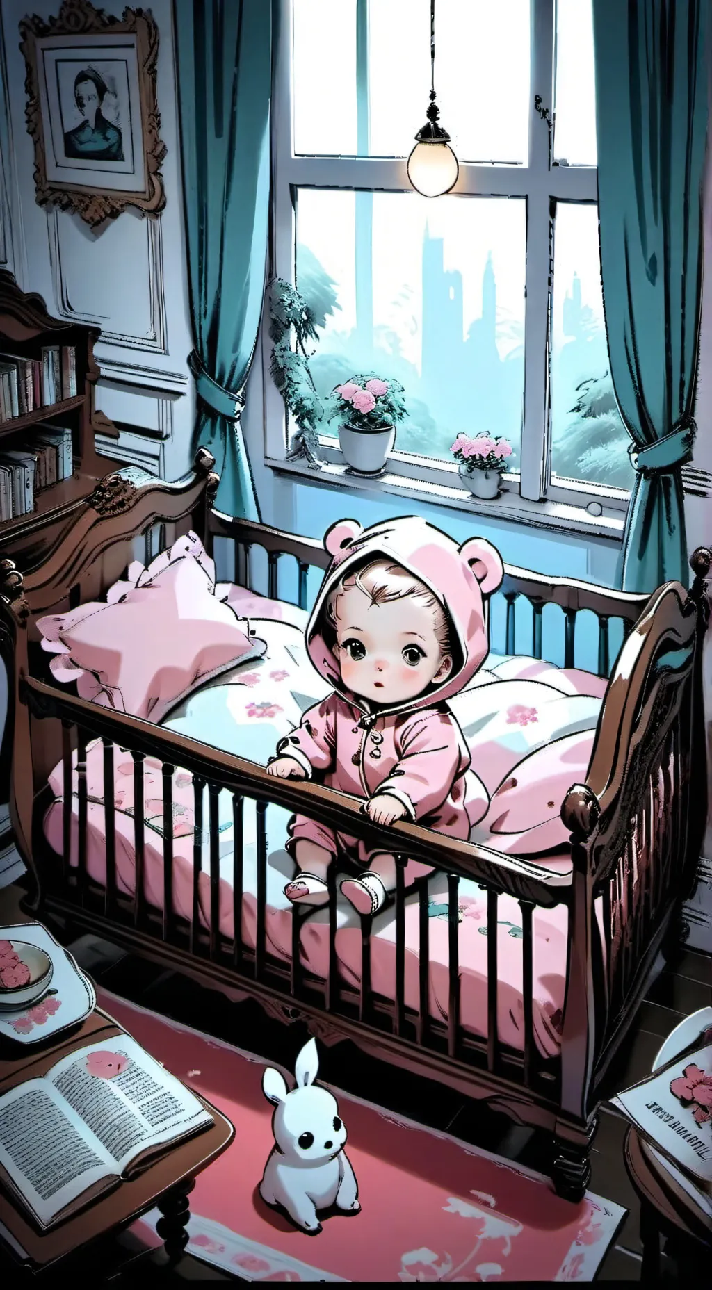 ai character: Baby Melody background
