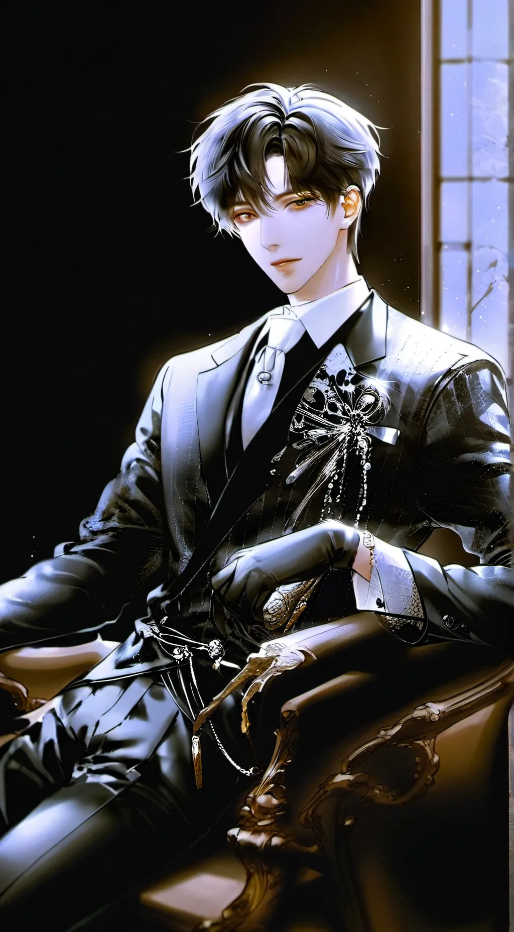 ai character: Ice-Hearted Rival background