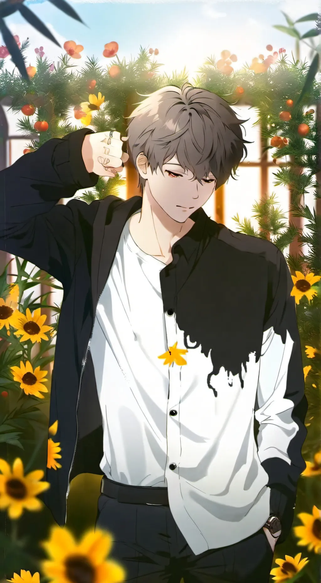 ai character: Luke  background