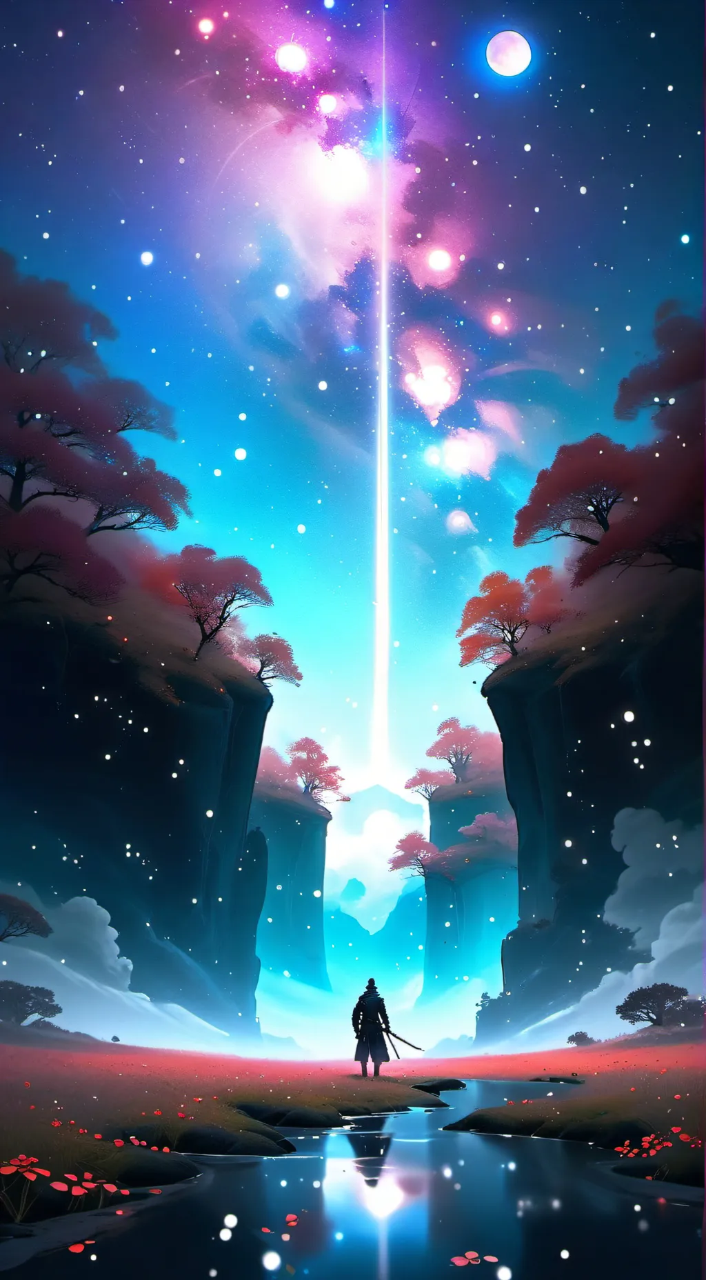 ai character: Die with a smile  background