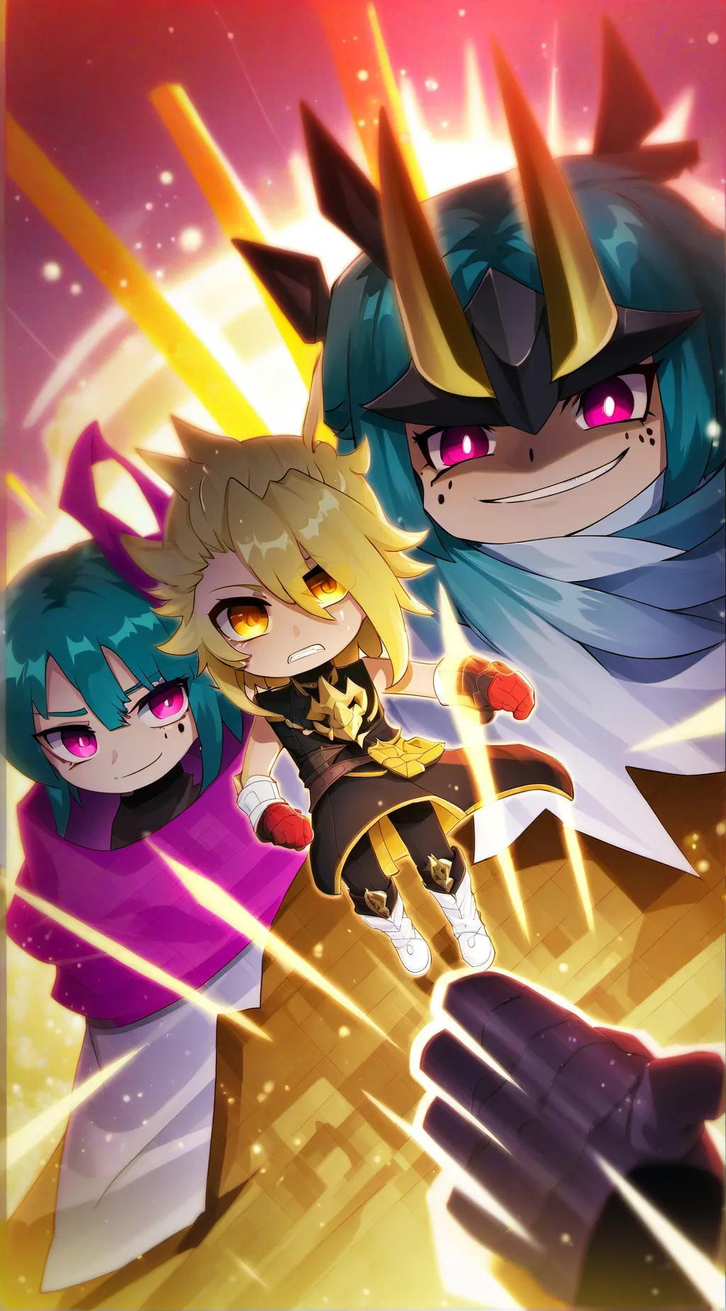 ai character: Dw Pick Me?! background