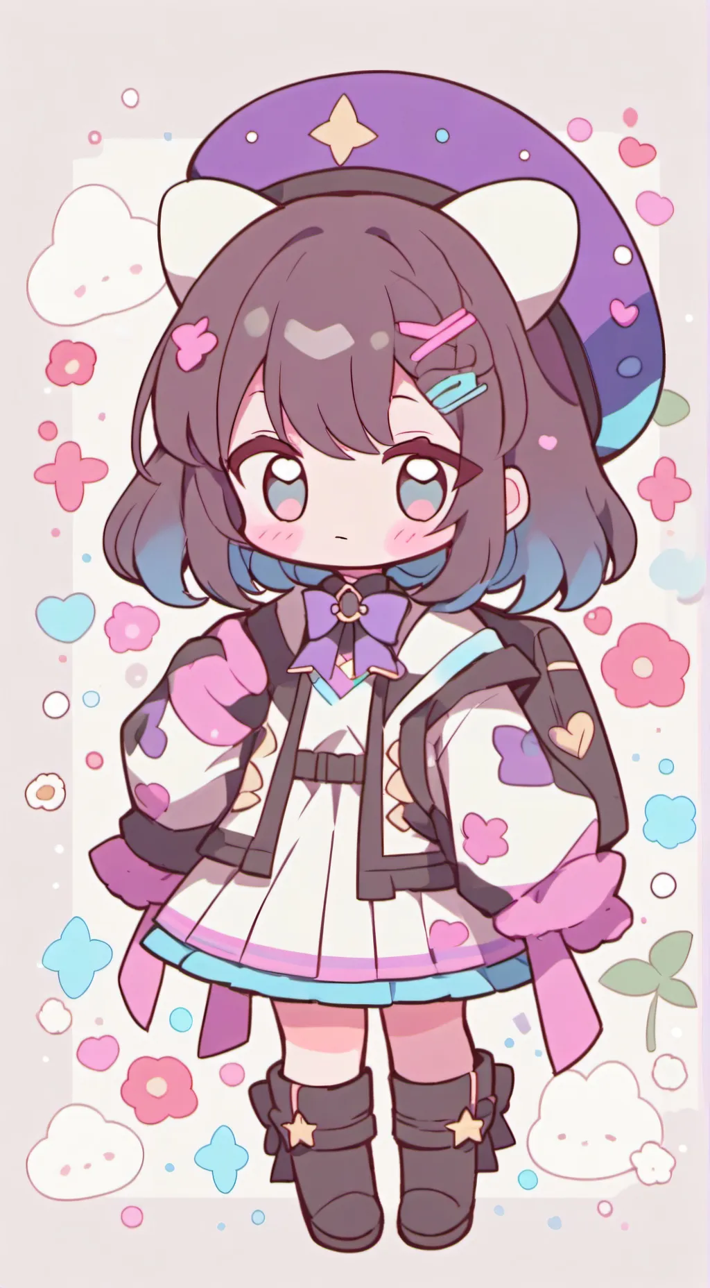 ai character: mha versão vilões background