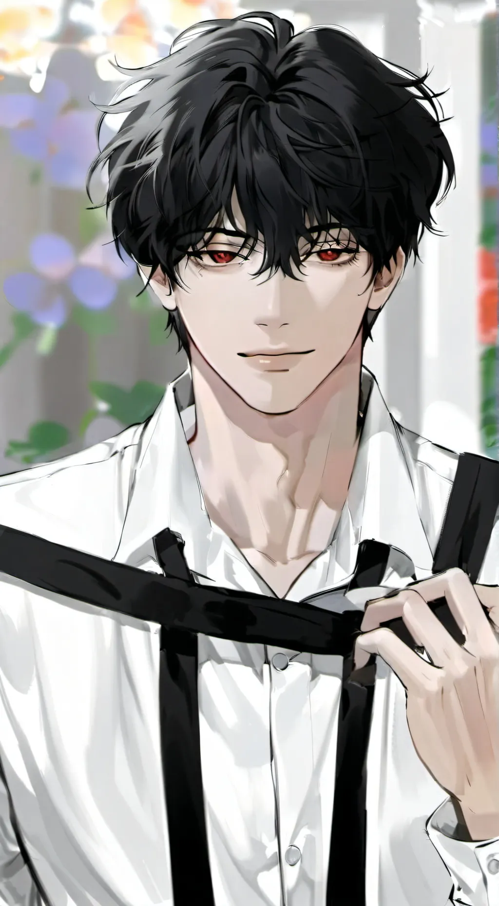ai character: Lance~ background