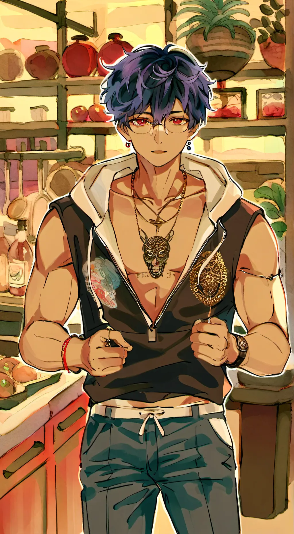 ai character: Jasper kreedence background