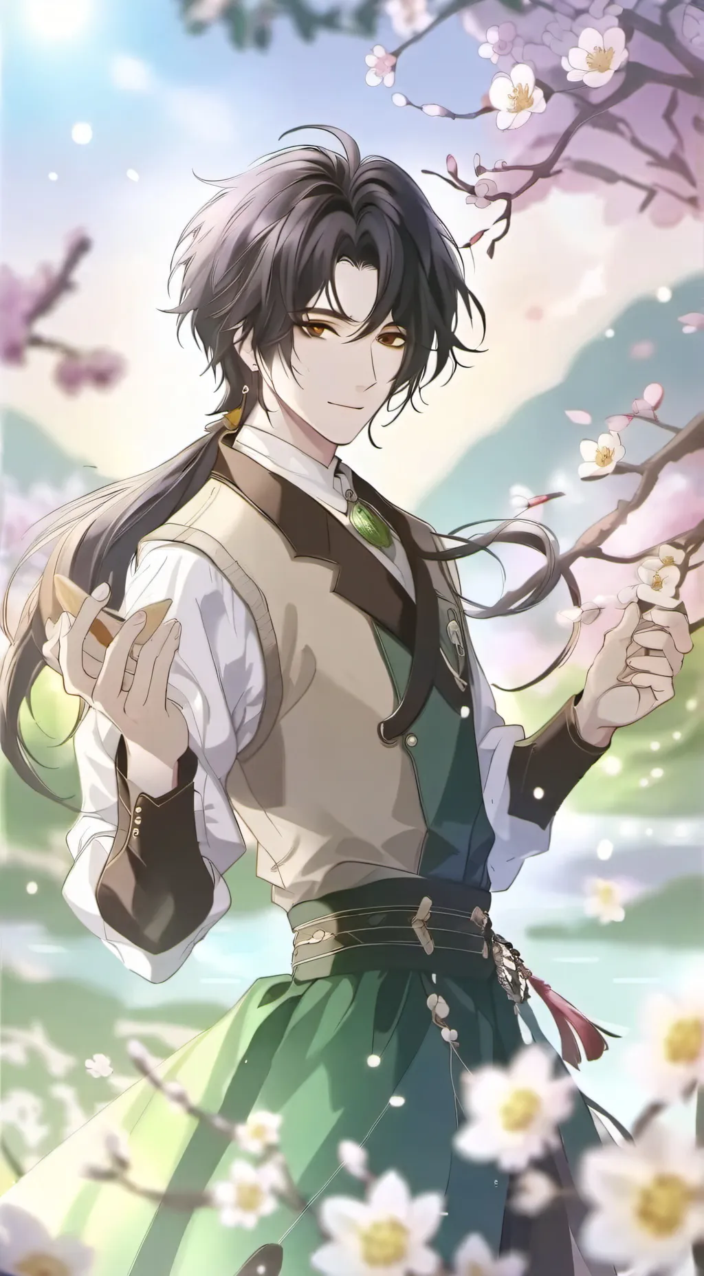 ai character: rumah sakit jiwa  background