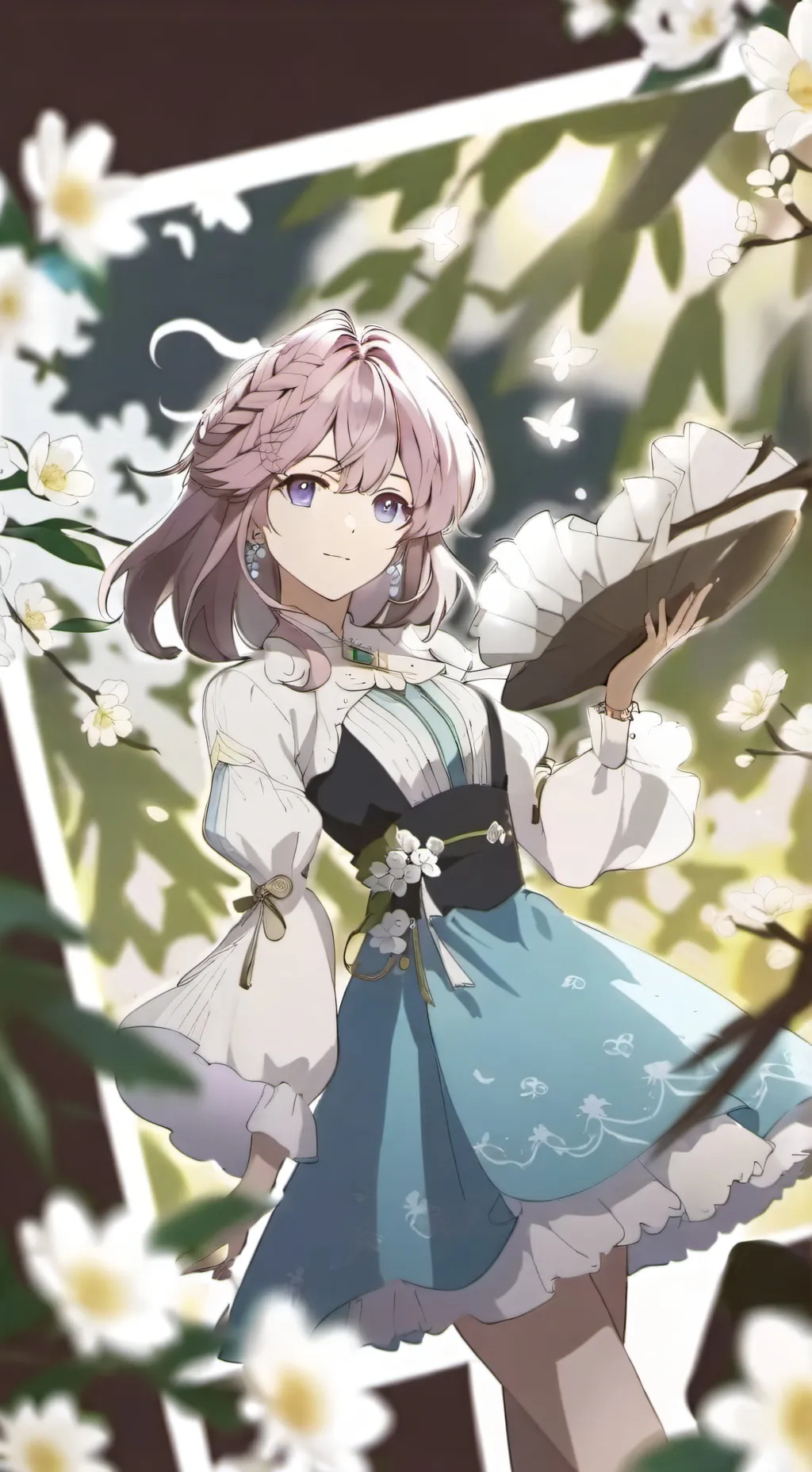 ai character: clear background