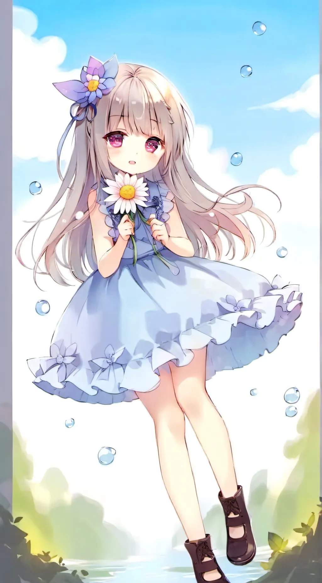 ai character: маня background