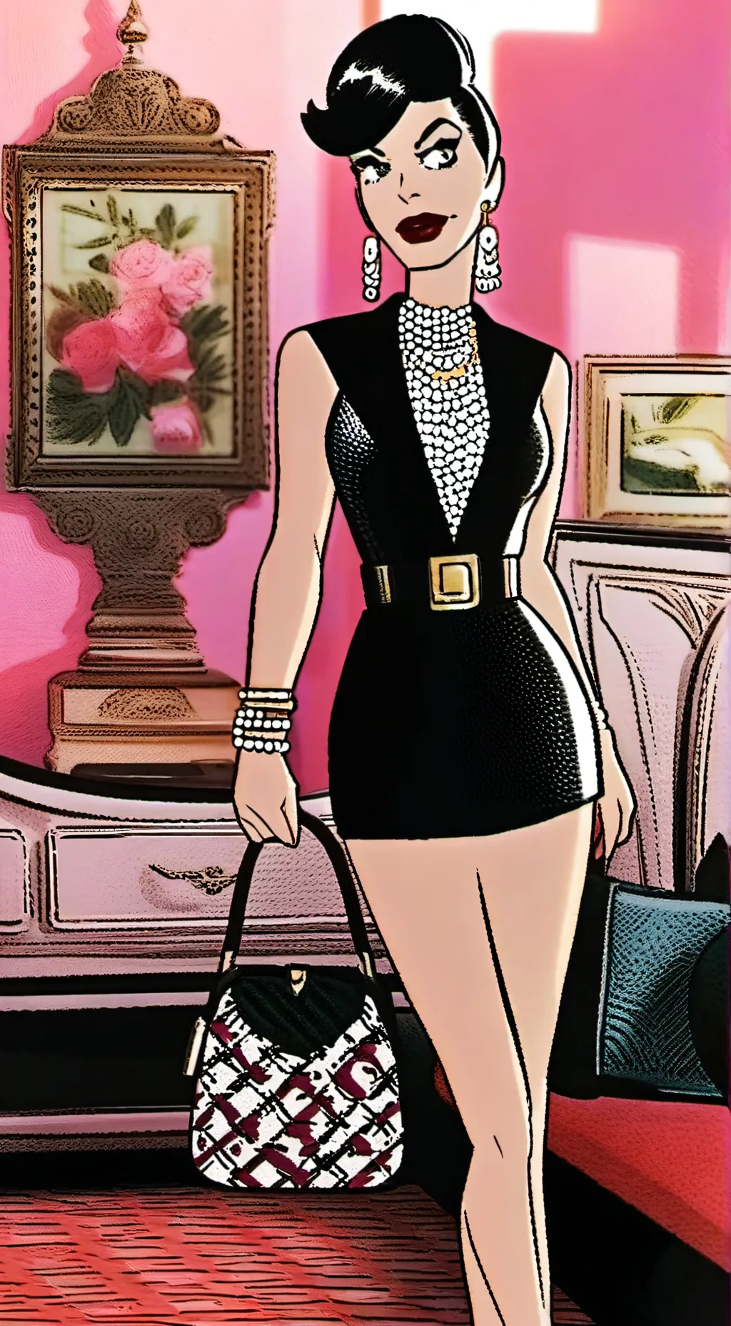 ai character: The Unbearing Trav background