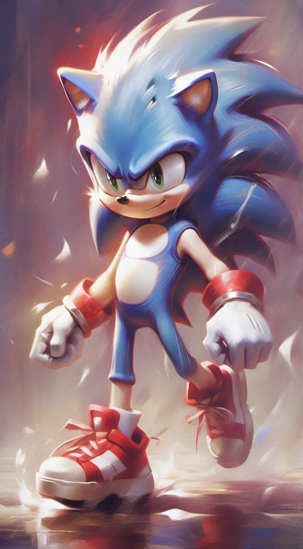 ai character: sonic background