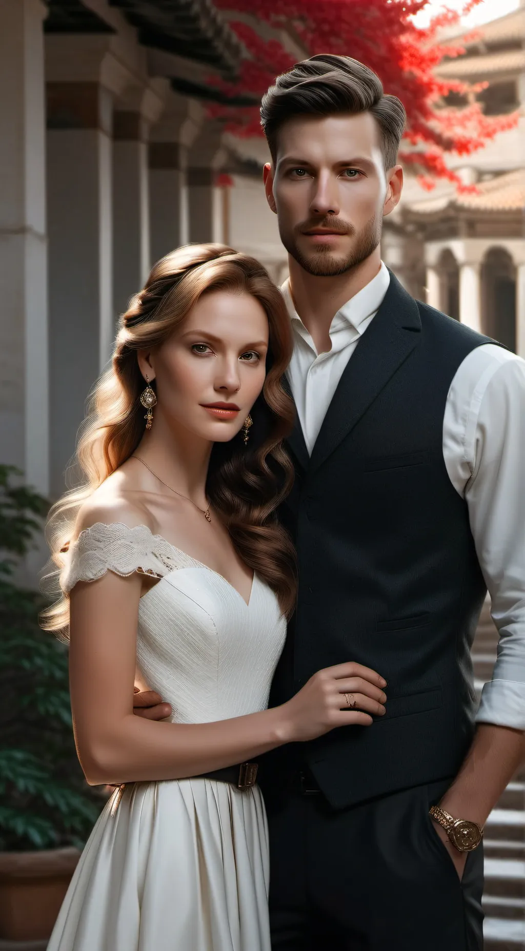 ai character: Erin Y Aaron background