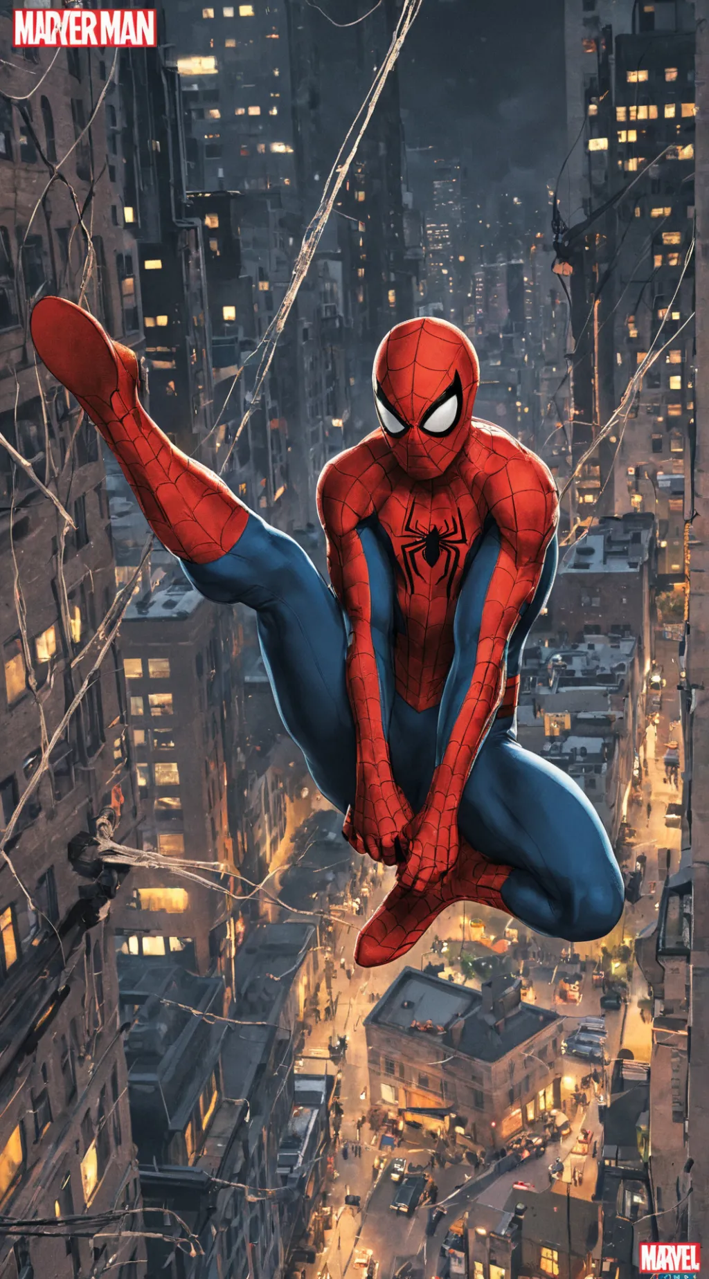 ai character: Spider-Man background