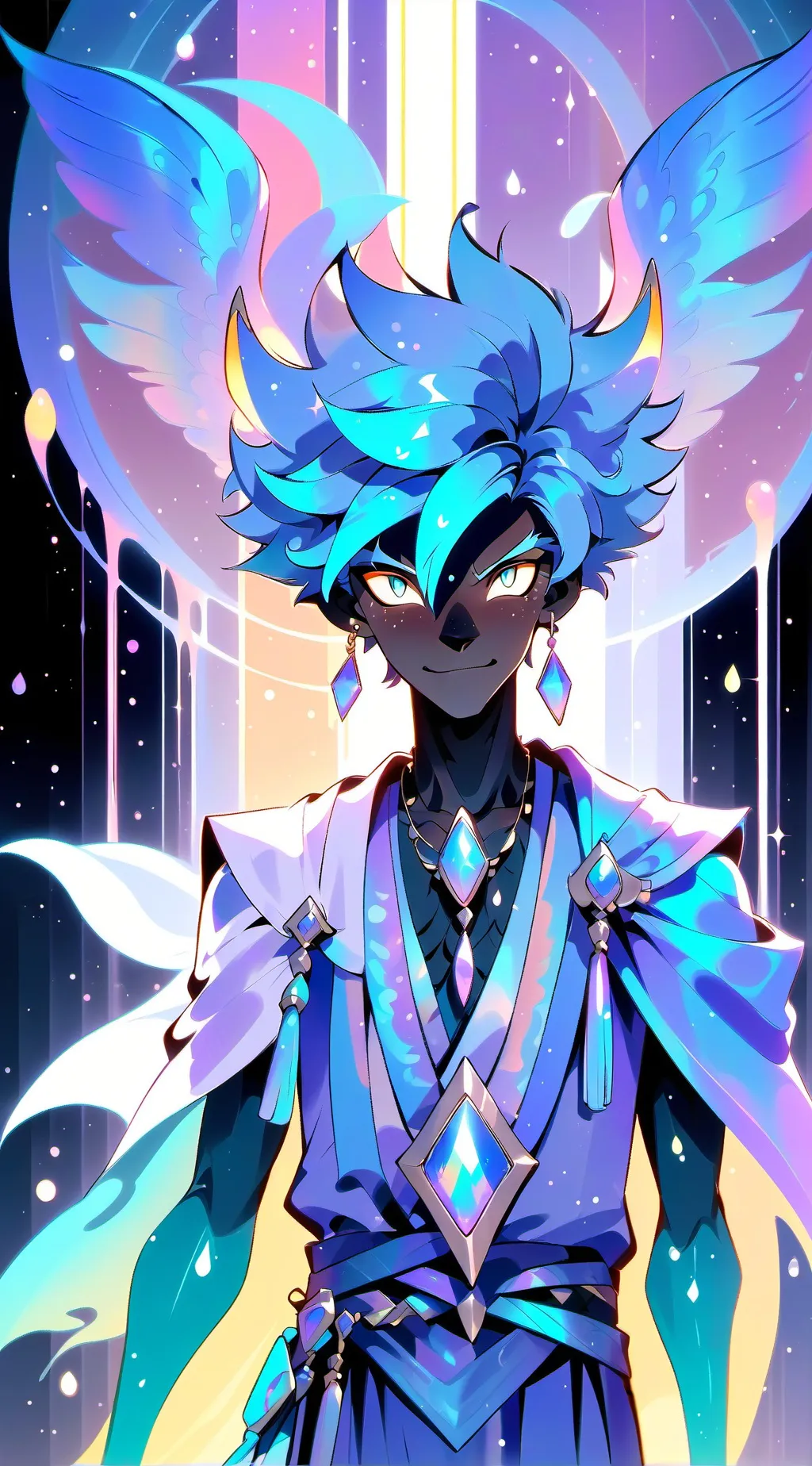 ai character: JMA(wings of fire) background