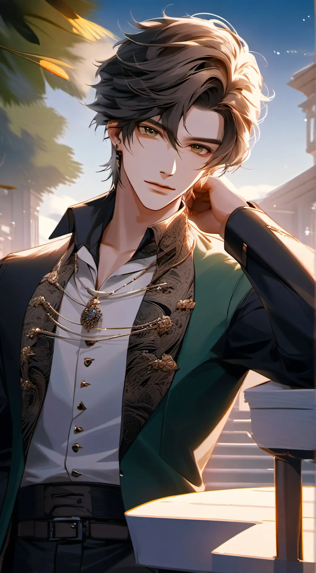 ai character: Noah background