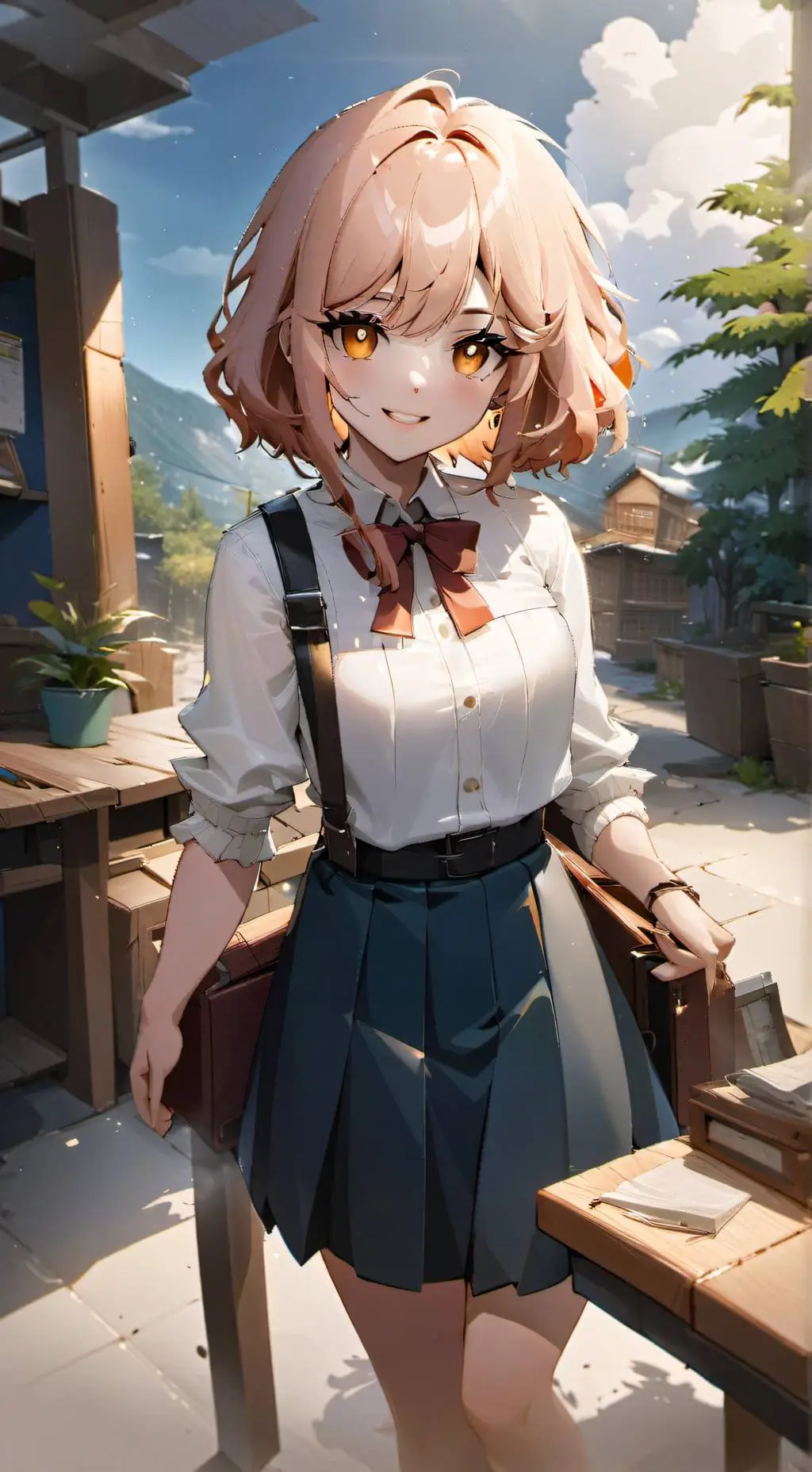 ai character: ¿amigo? background