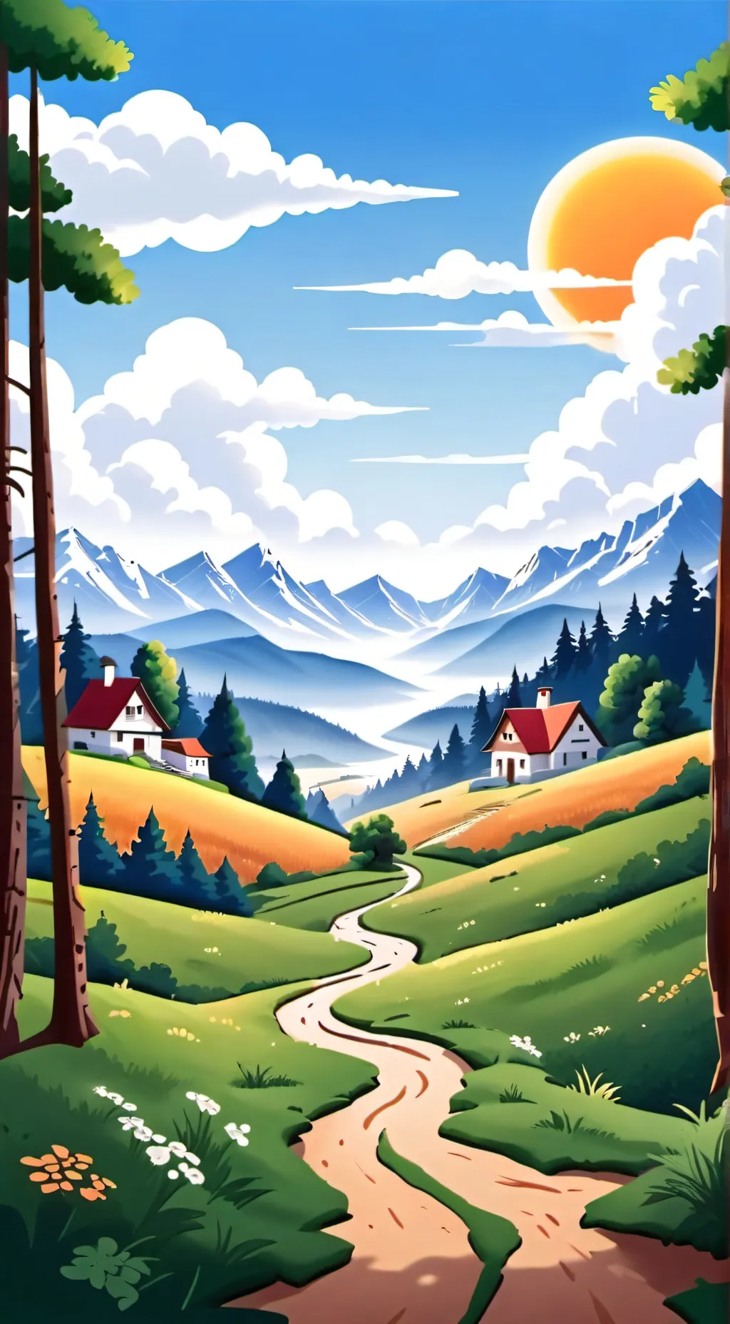 ai character: critters world  background