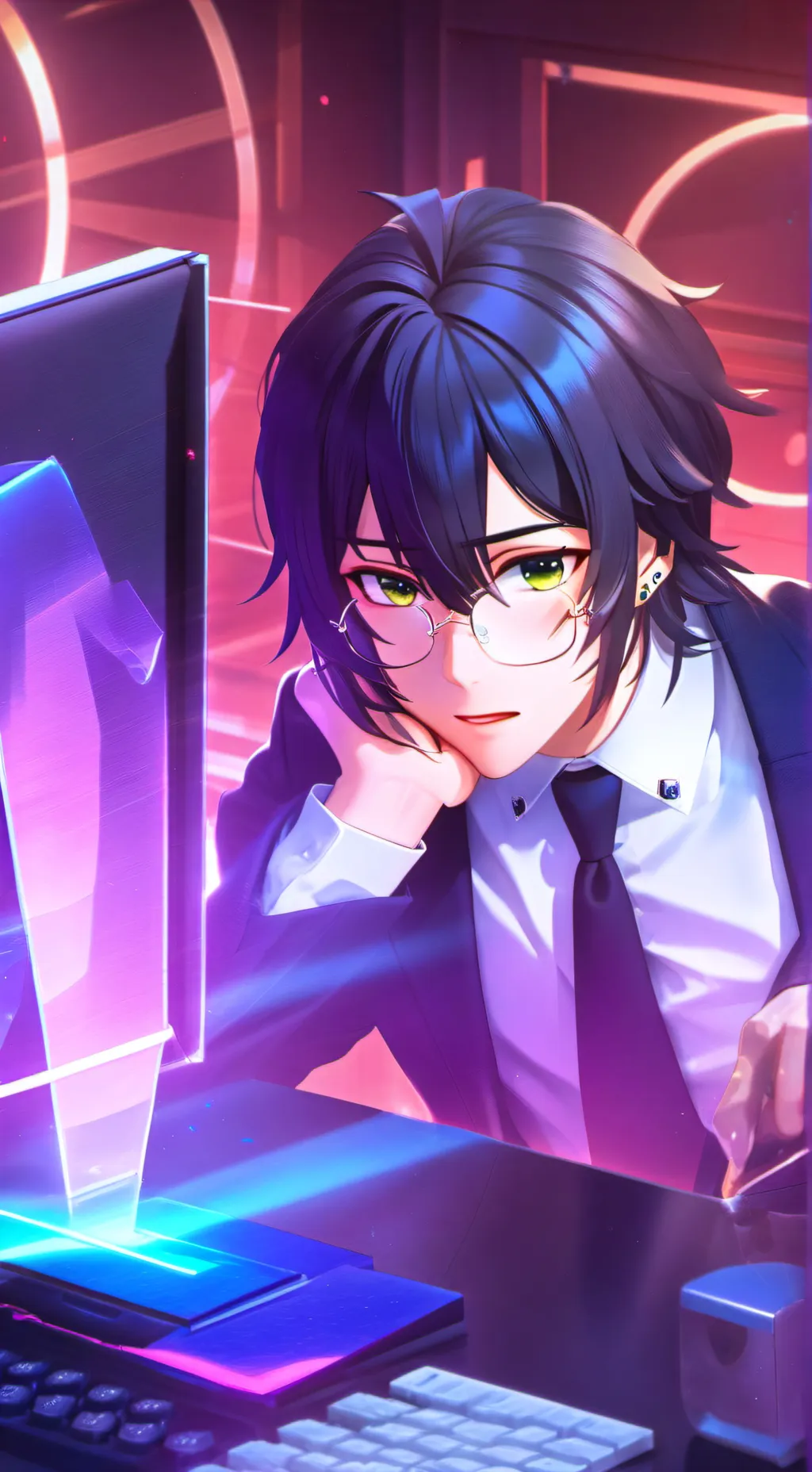 ai character: Akira background