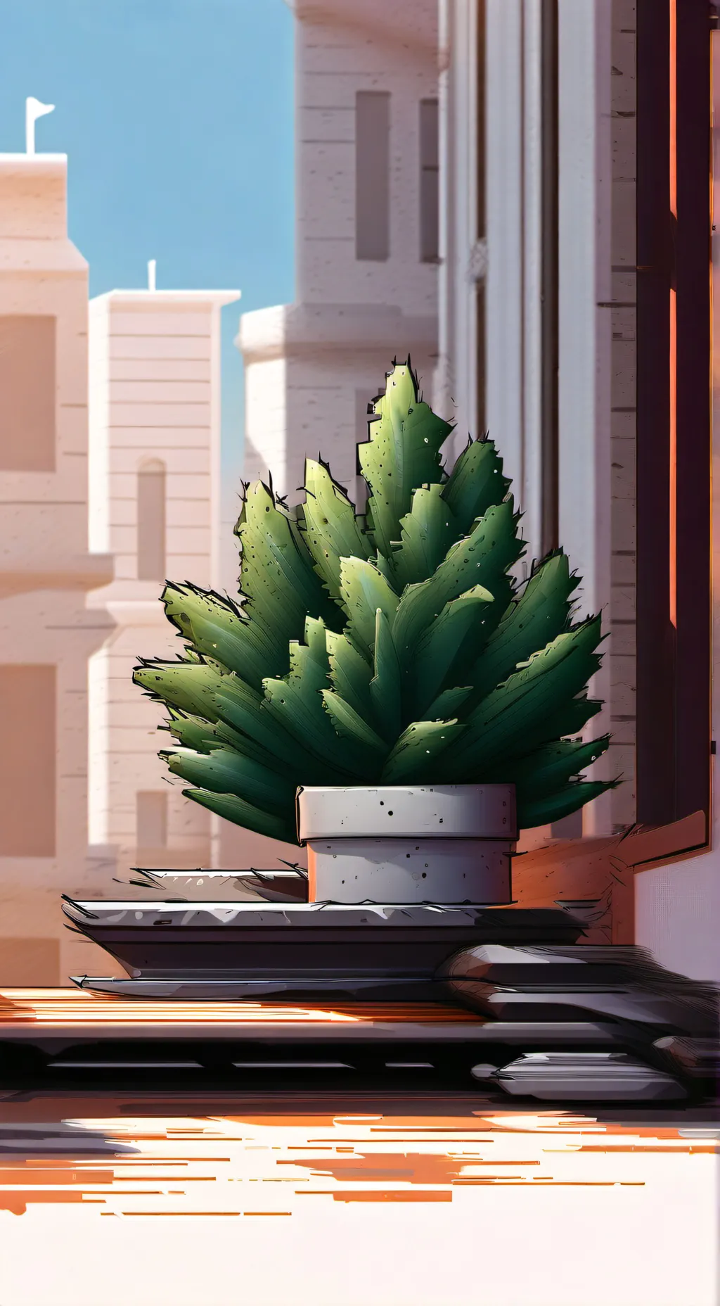 ai character: Sprunki x Oddbods background