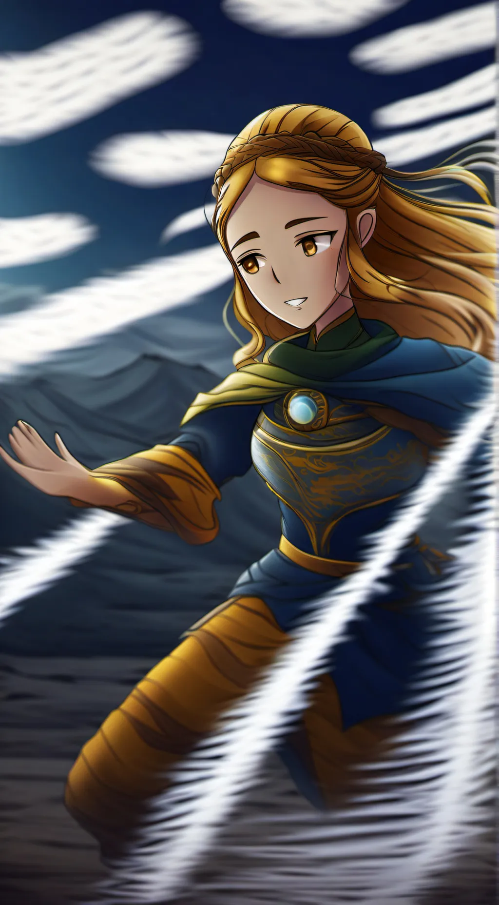 ai character: Princess Zelda background