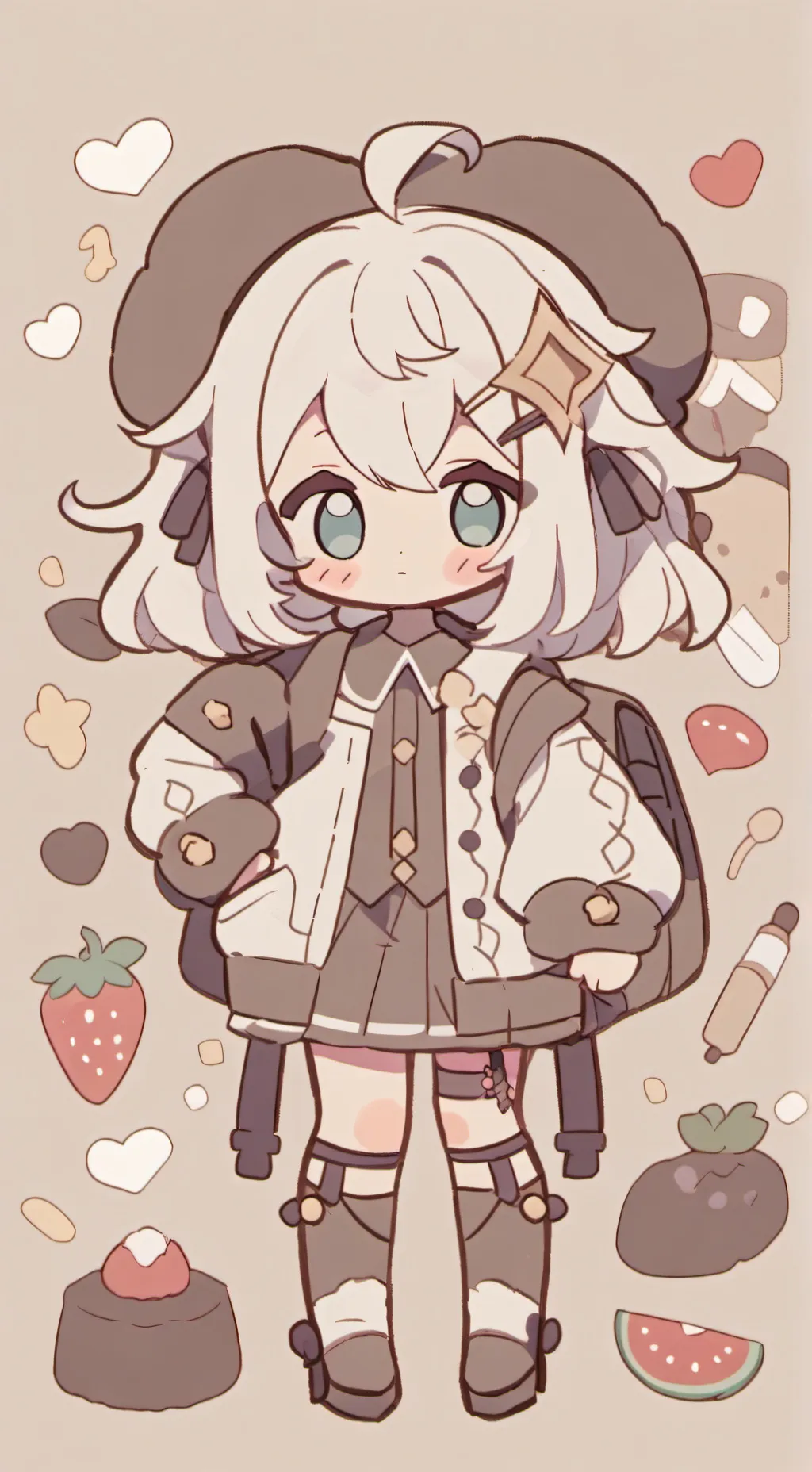 ai character: kobel  background